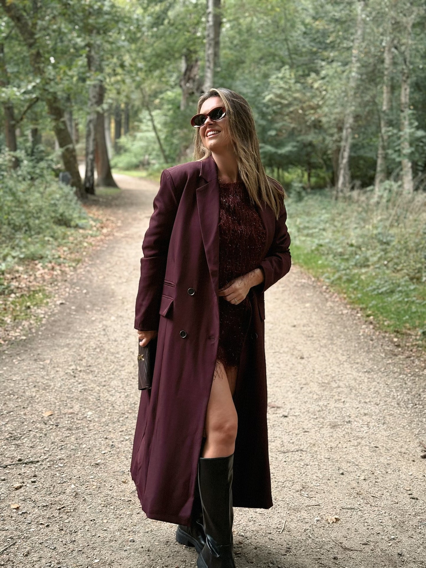 Ellis Blazer Bordeaux