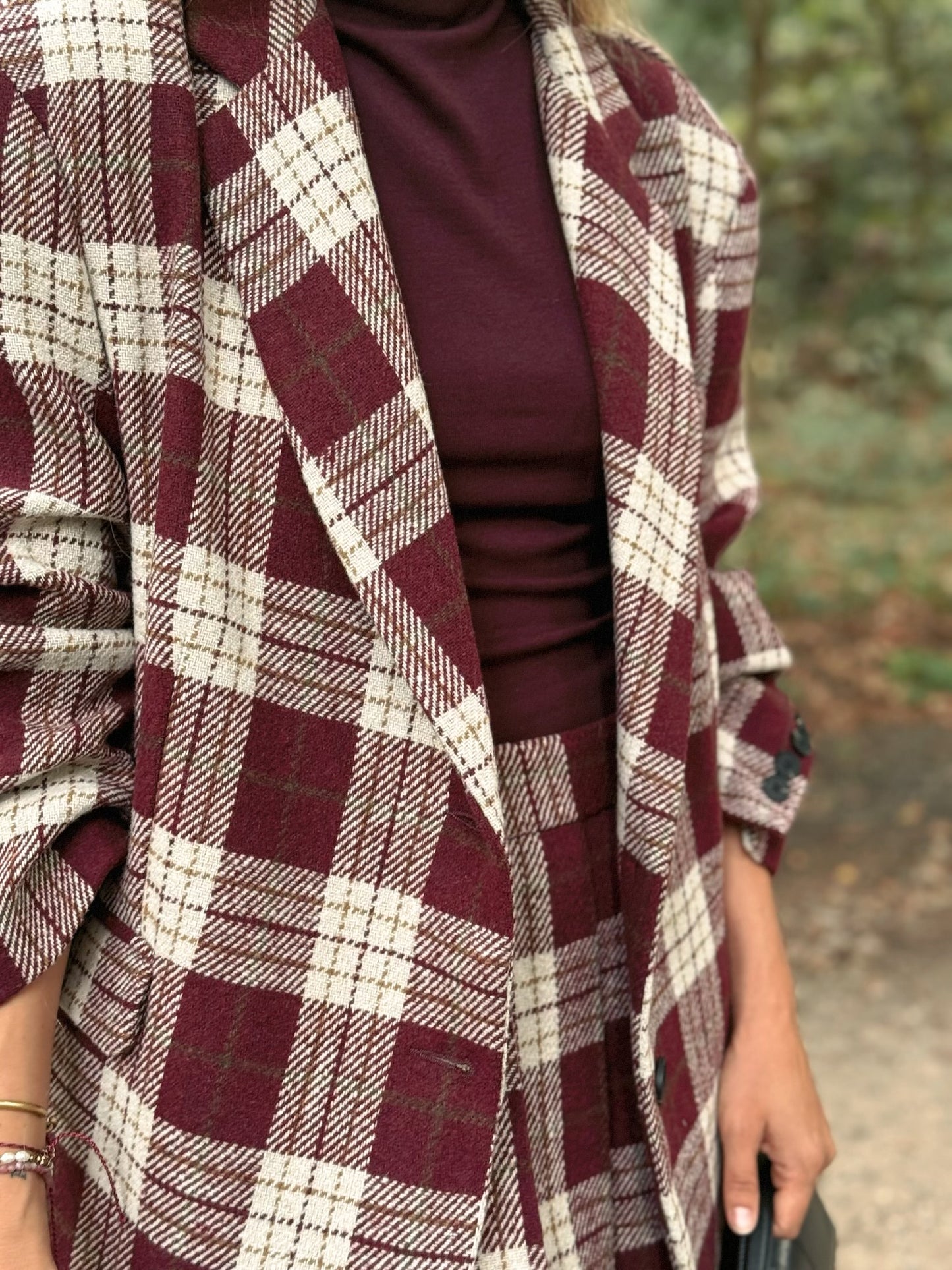 Sienna Blazer Bordeaux