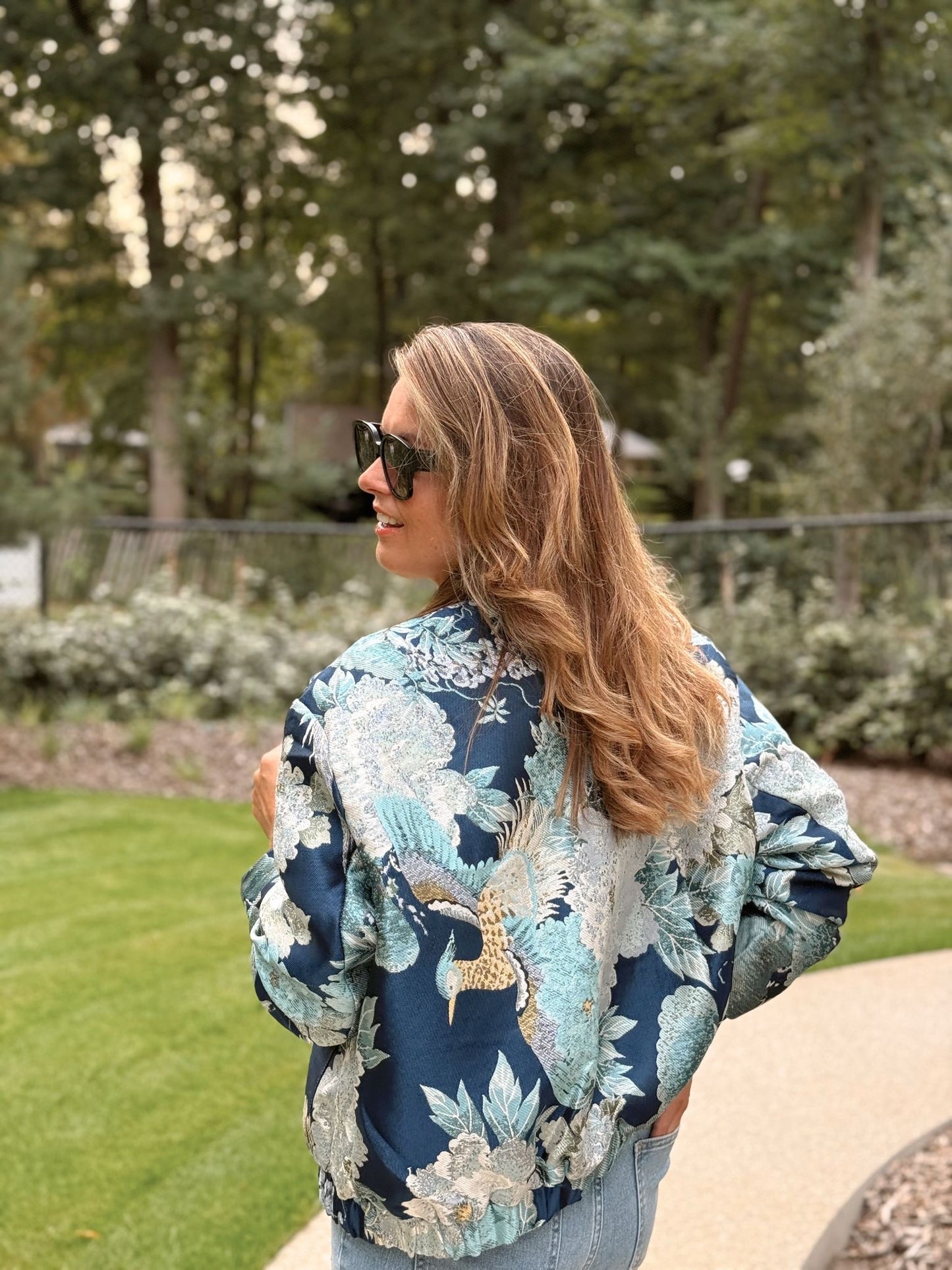 Babette Bomber Blauw