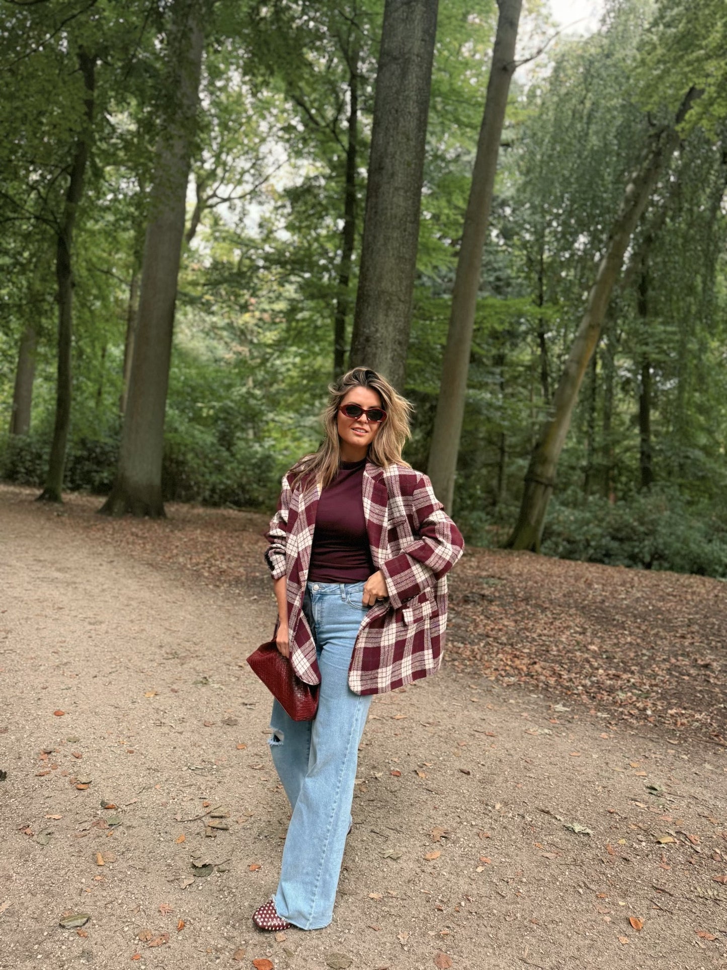 Sienna Blazer Bordeaux