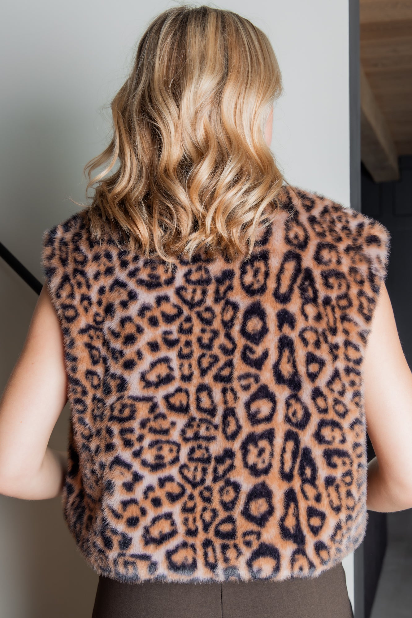 Naomi Gilet Leopard