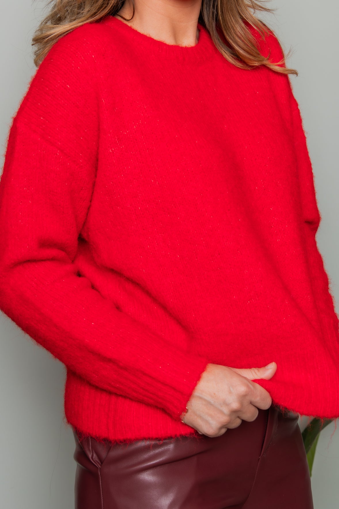 Filippa Knit Red