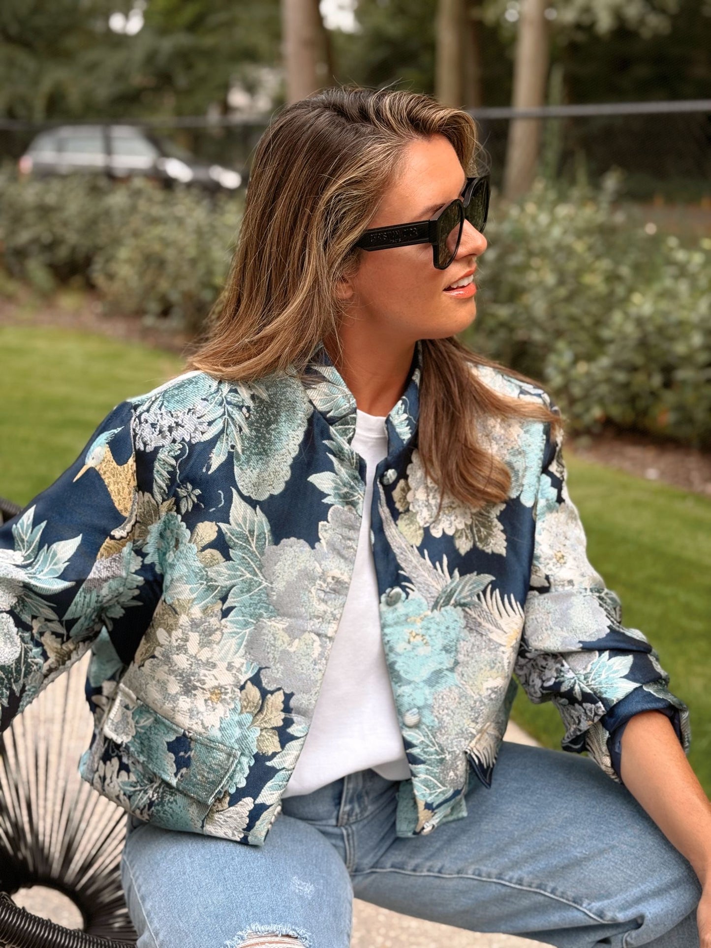 Babette Bomber Blauw