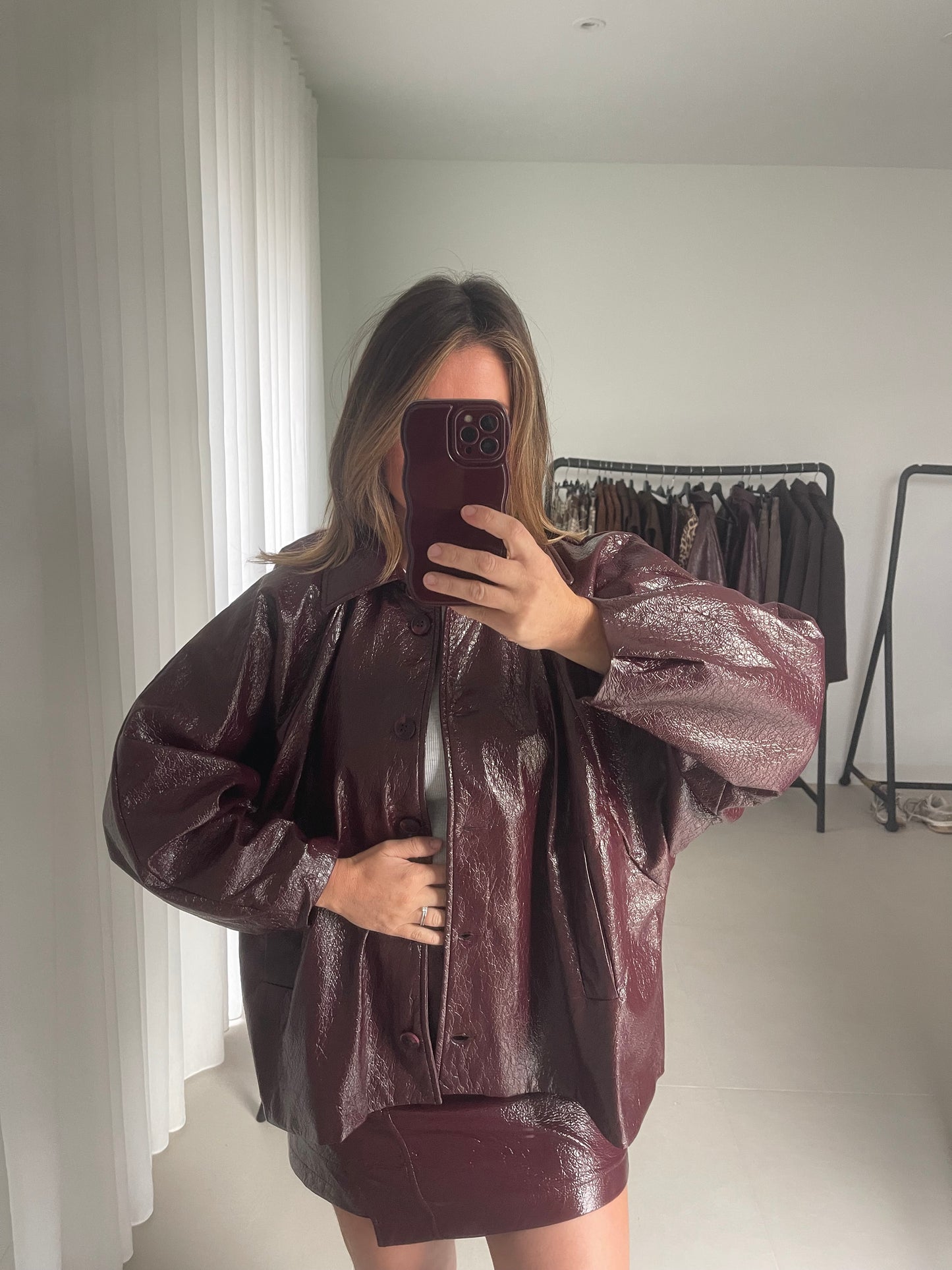 Dito jacket Bordeaux