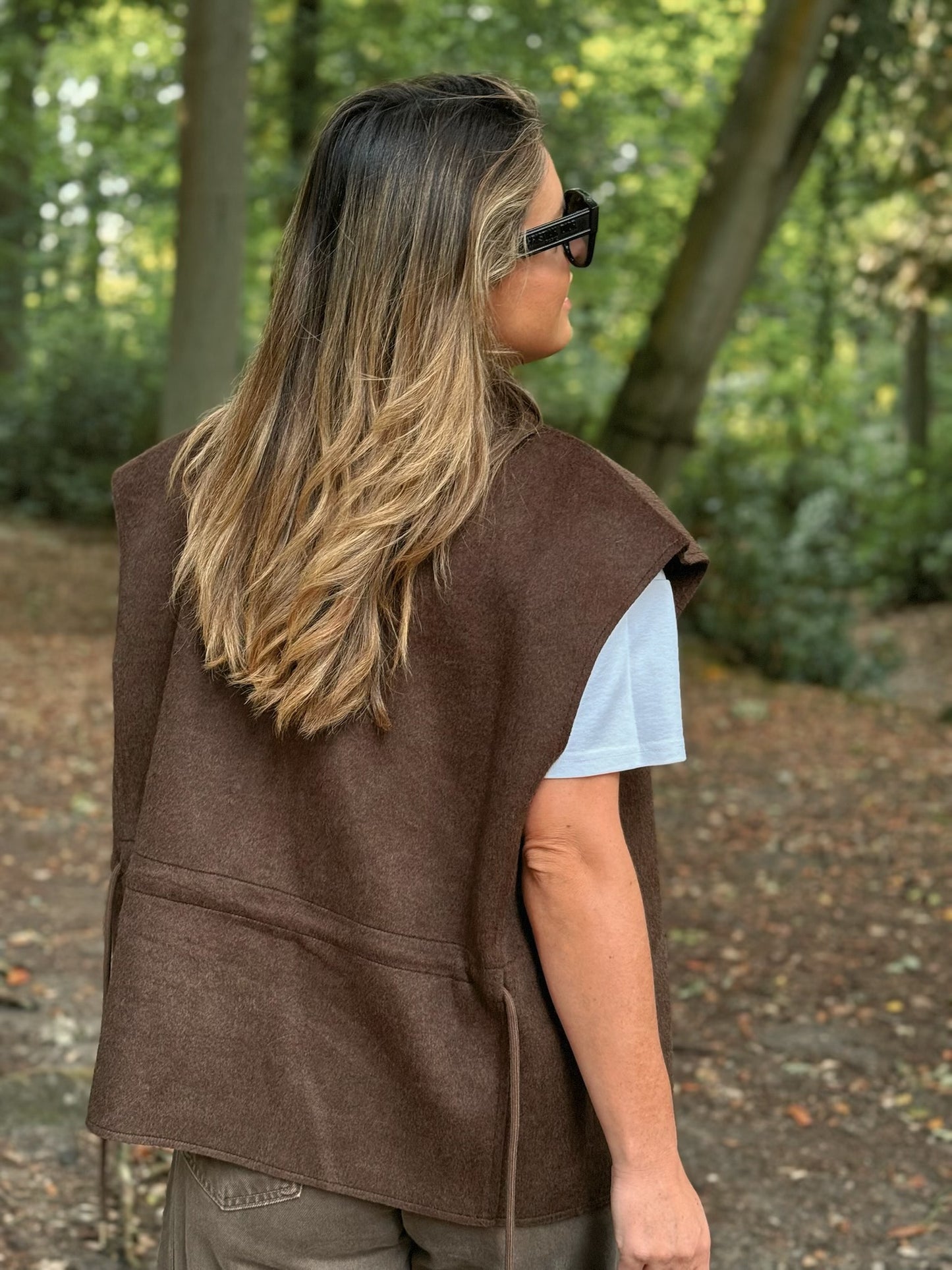 Molly Gilet Bruin