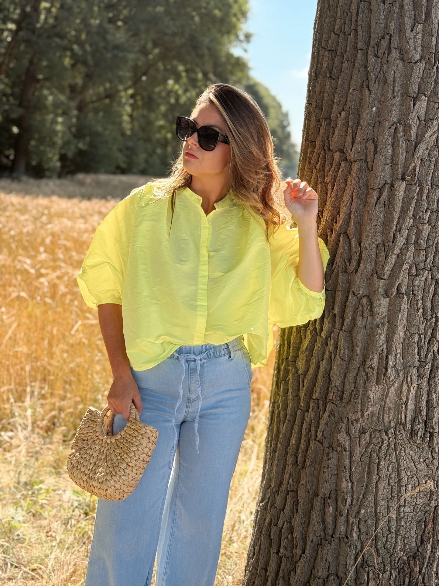 Lio Blouse Geel
