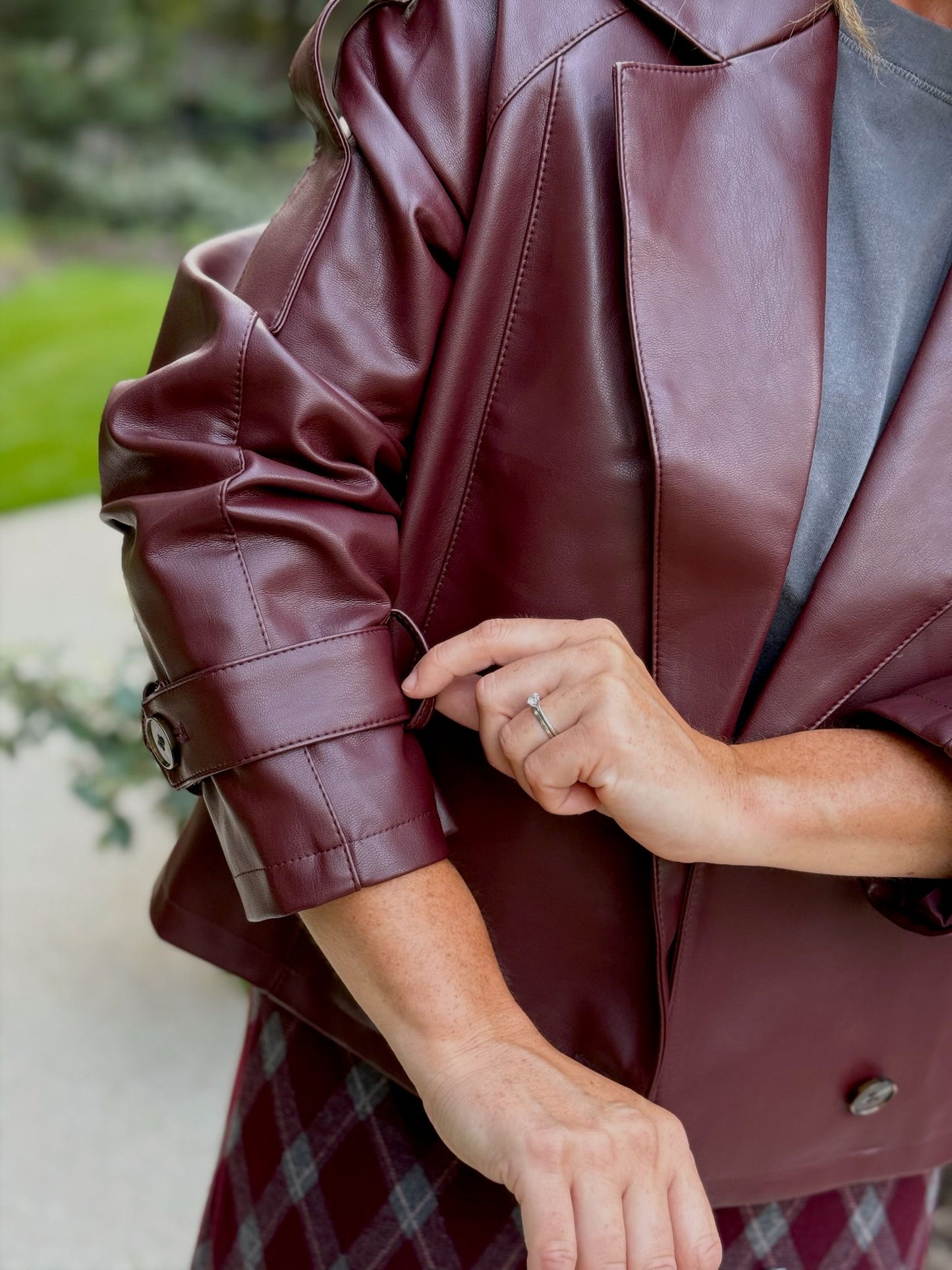 Sally Jacket Bordeaux