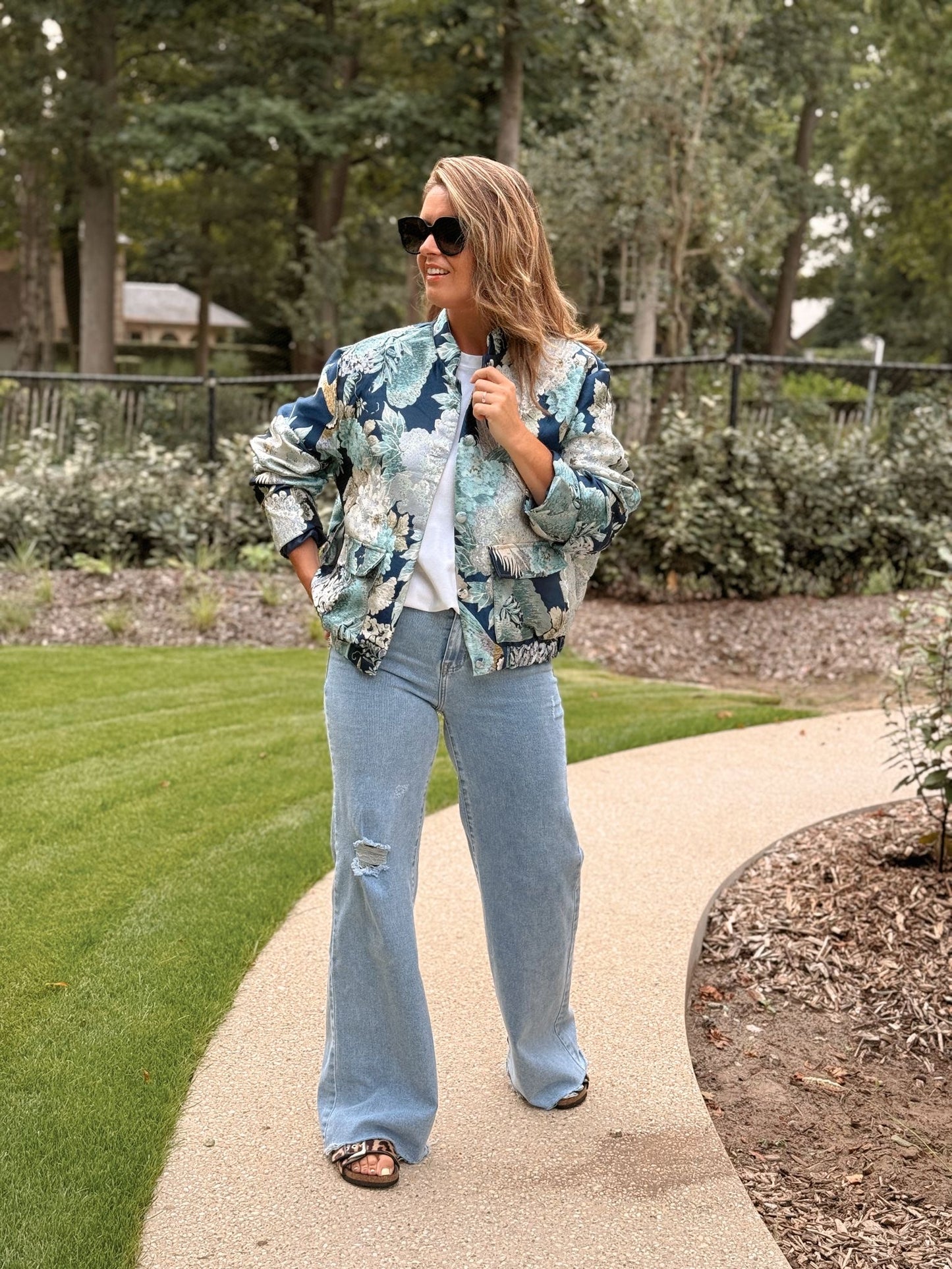 Babette Bomber Blauw