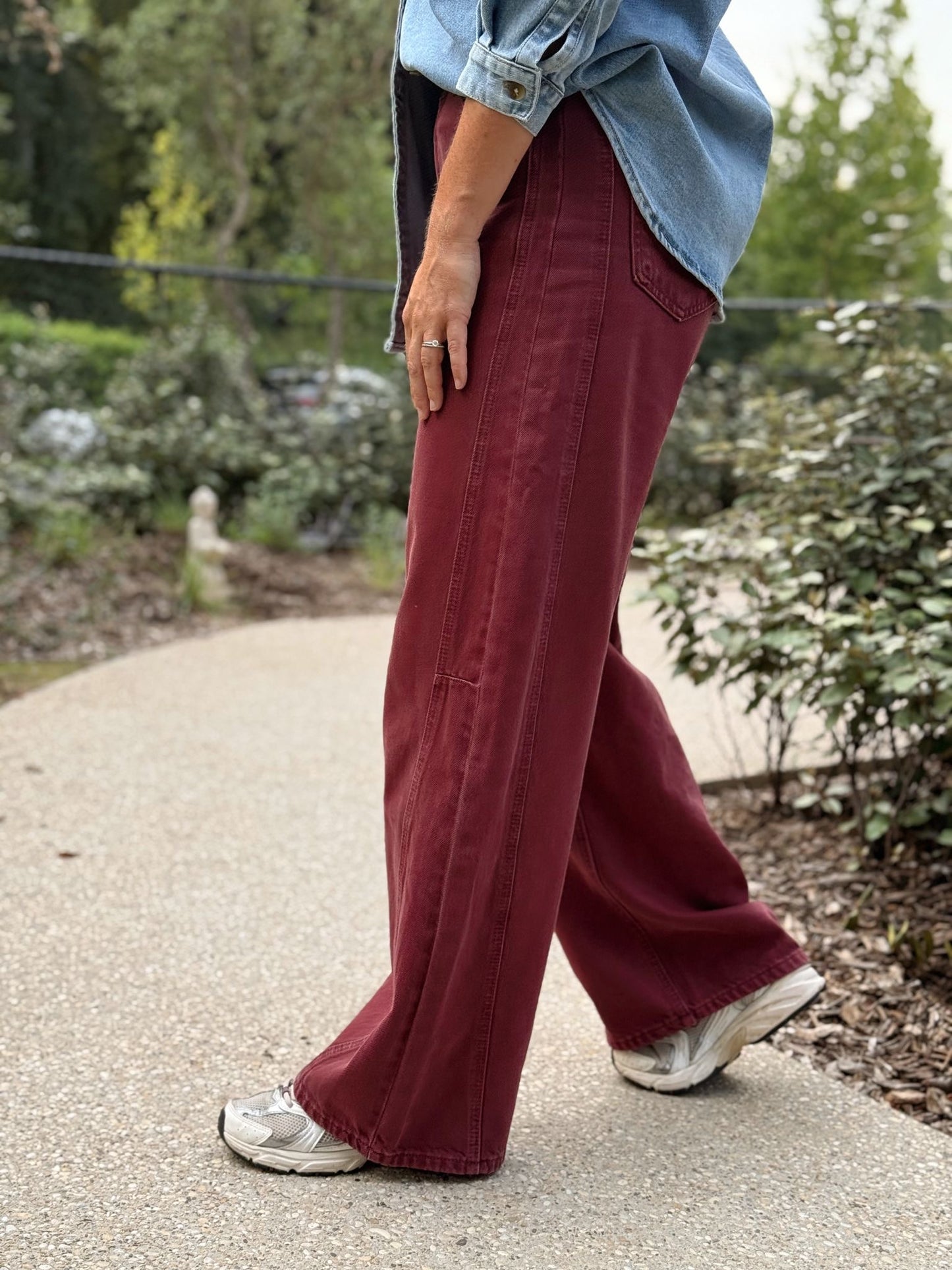 Maxime Pants Bordeaux