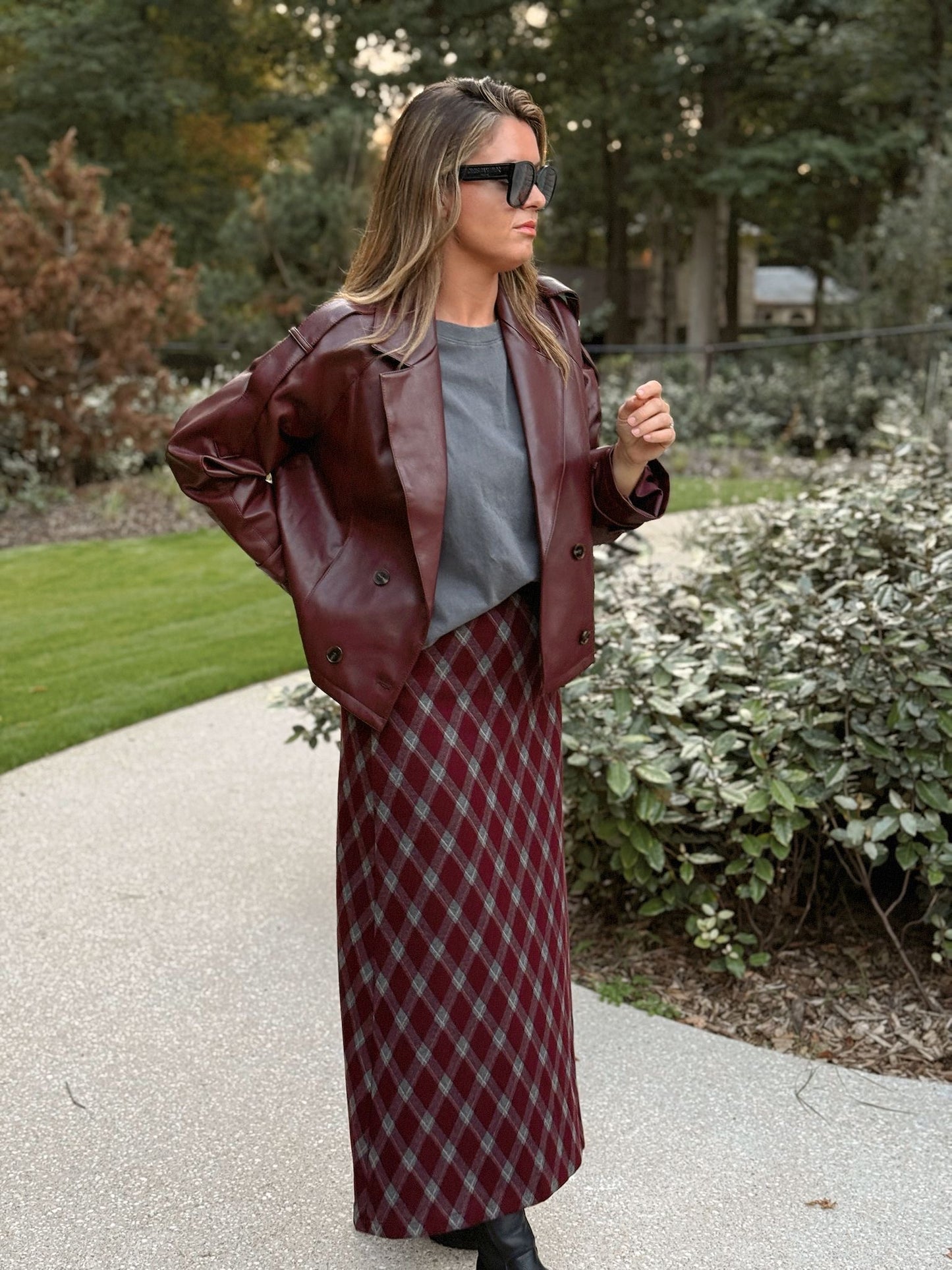 Sally Jacket Bordeaux