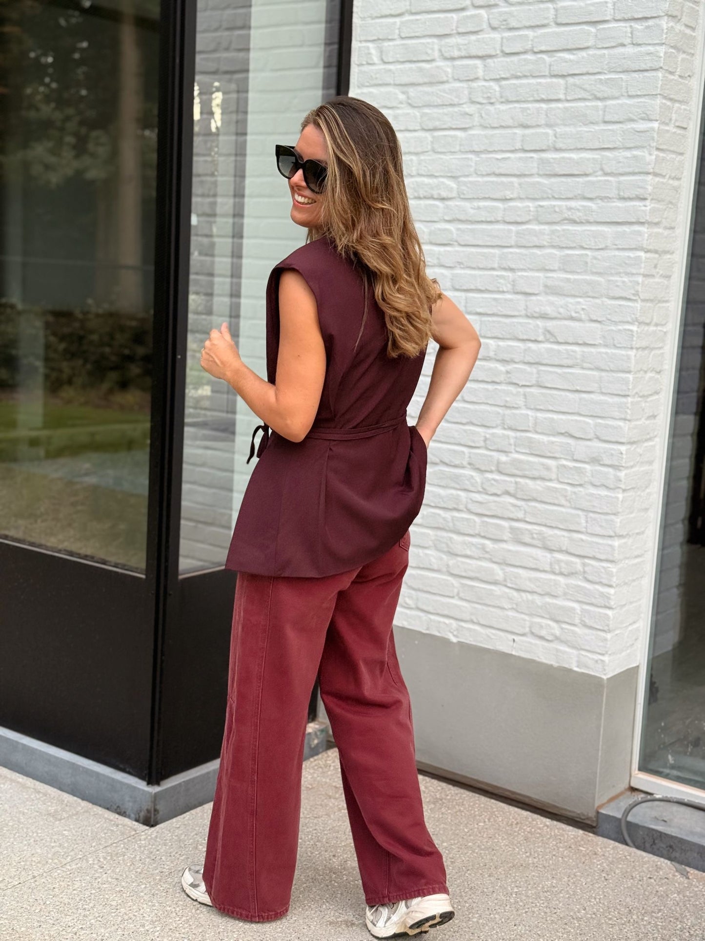 Juliette Blazer Bordeaux
