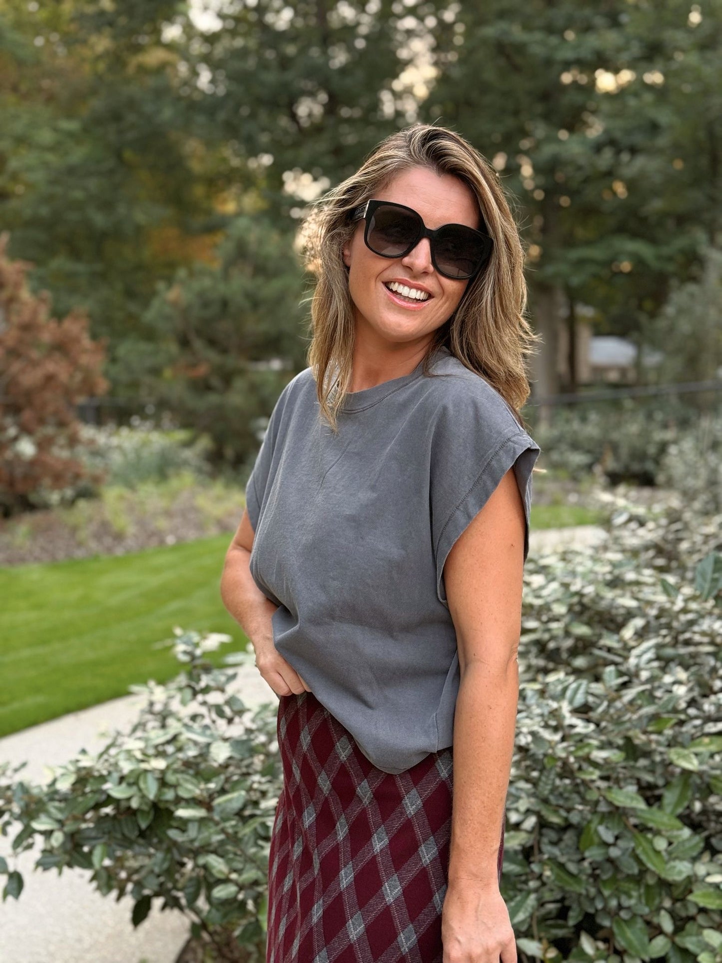 Michelle T-shirt Grijs