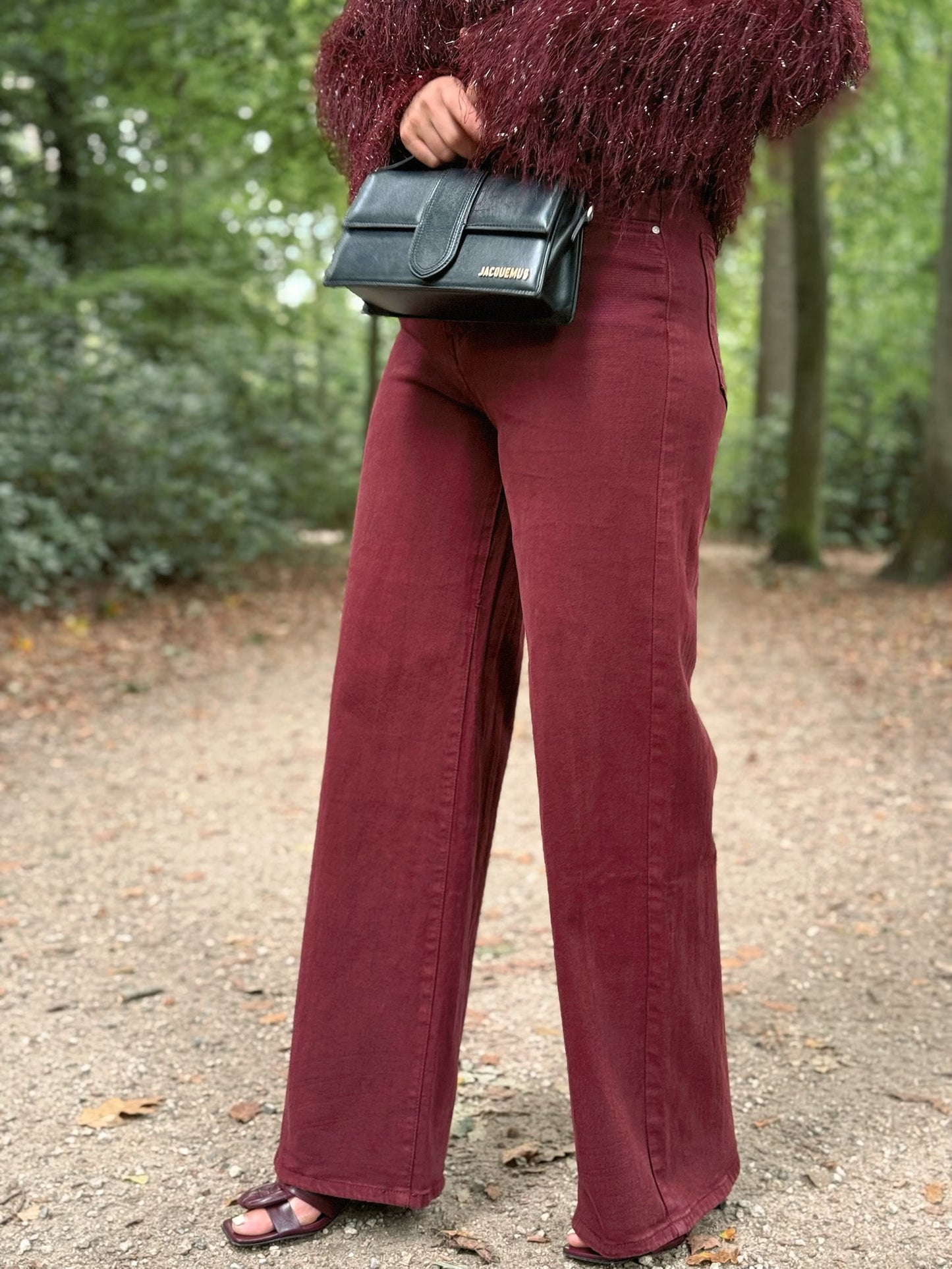 Amber Jeans Bordeaux