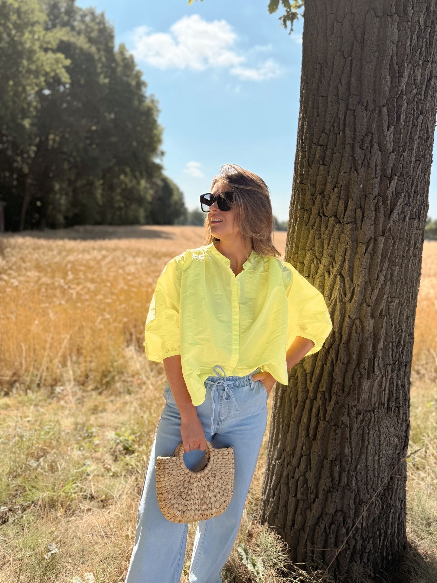 Lio Blouse Geel