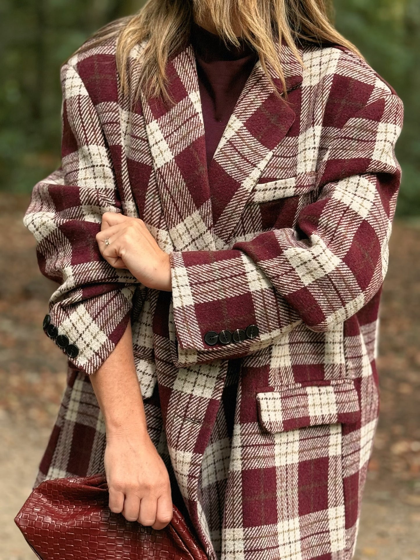 Sienna Blazer Bordeaux