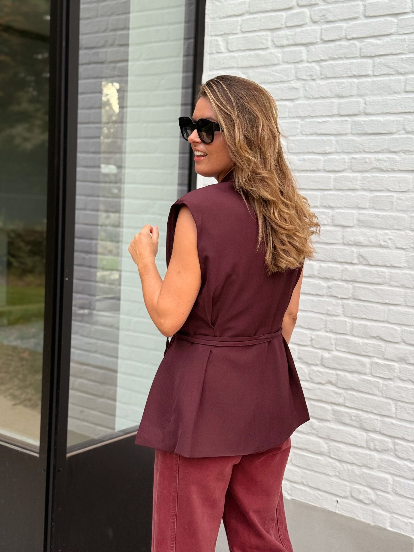 Juliette Blazer Bordeaux