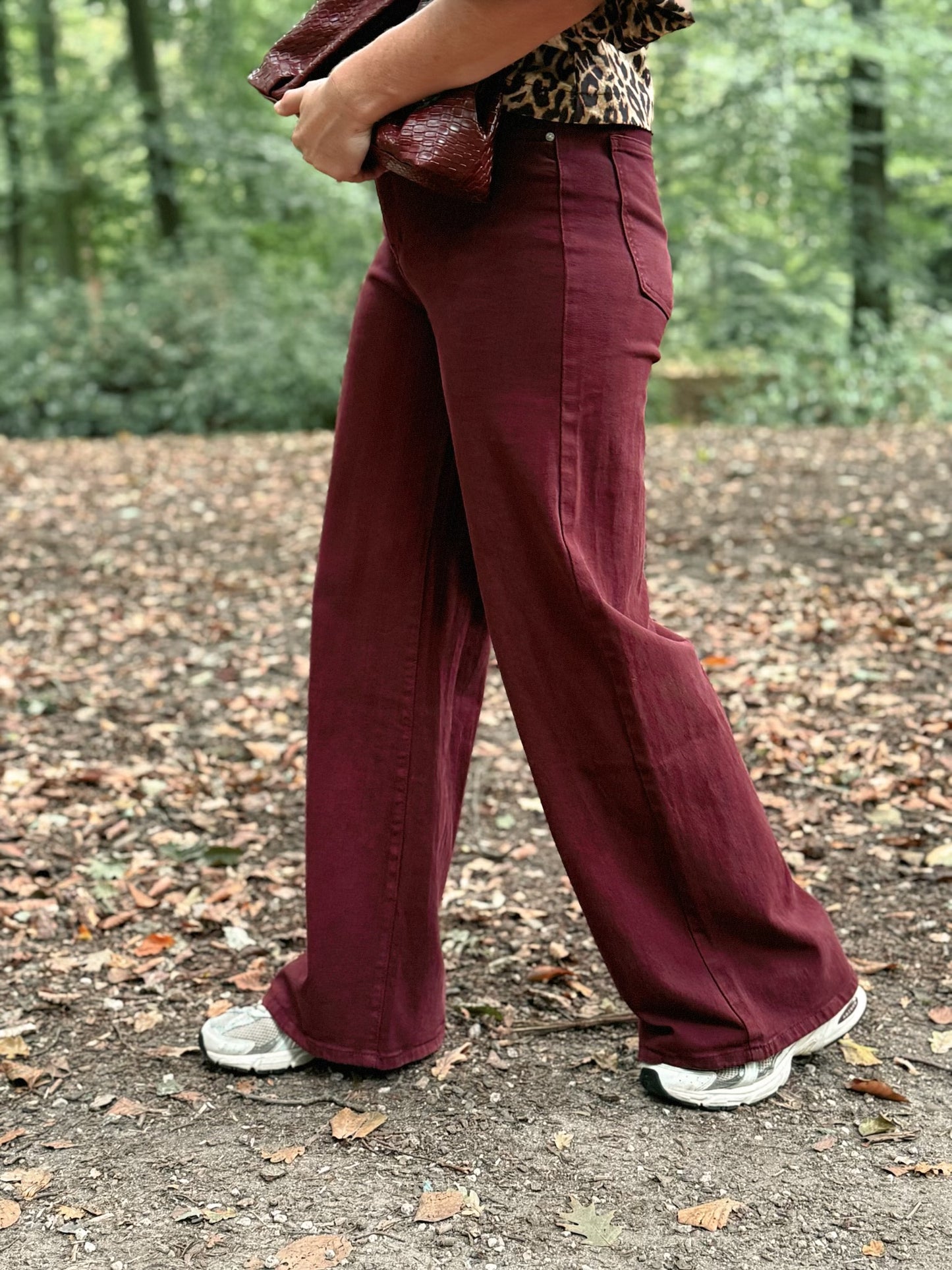 Amber Jeans Bordeaux
