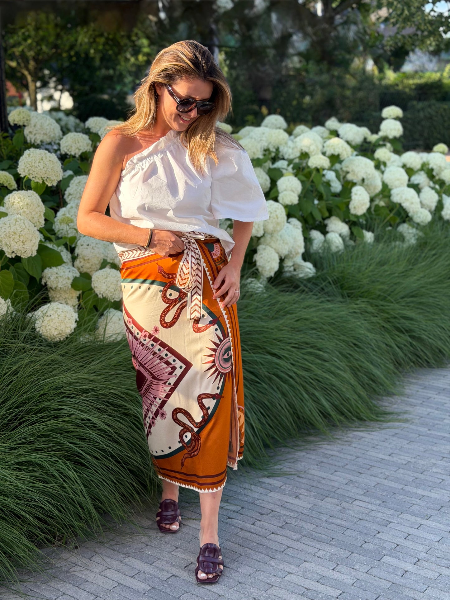COCO skirt oranje