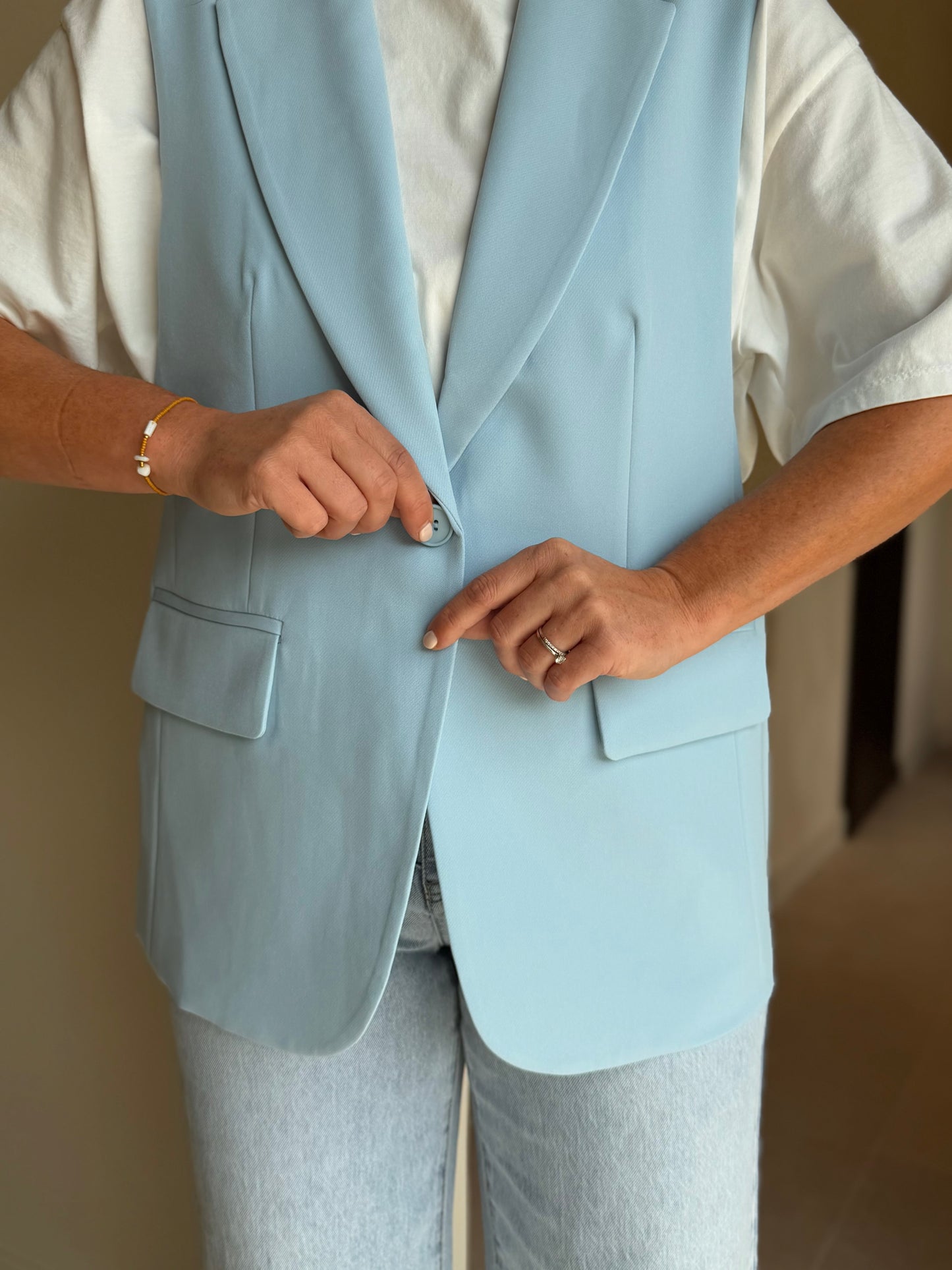 Amy Blazer Blauw