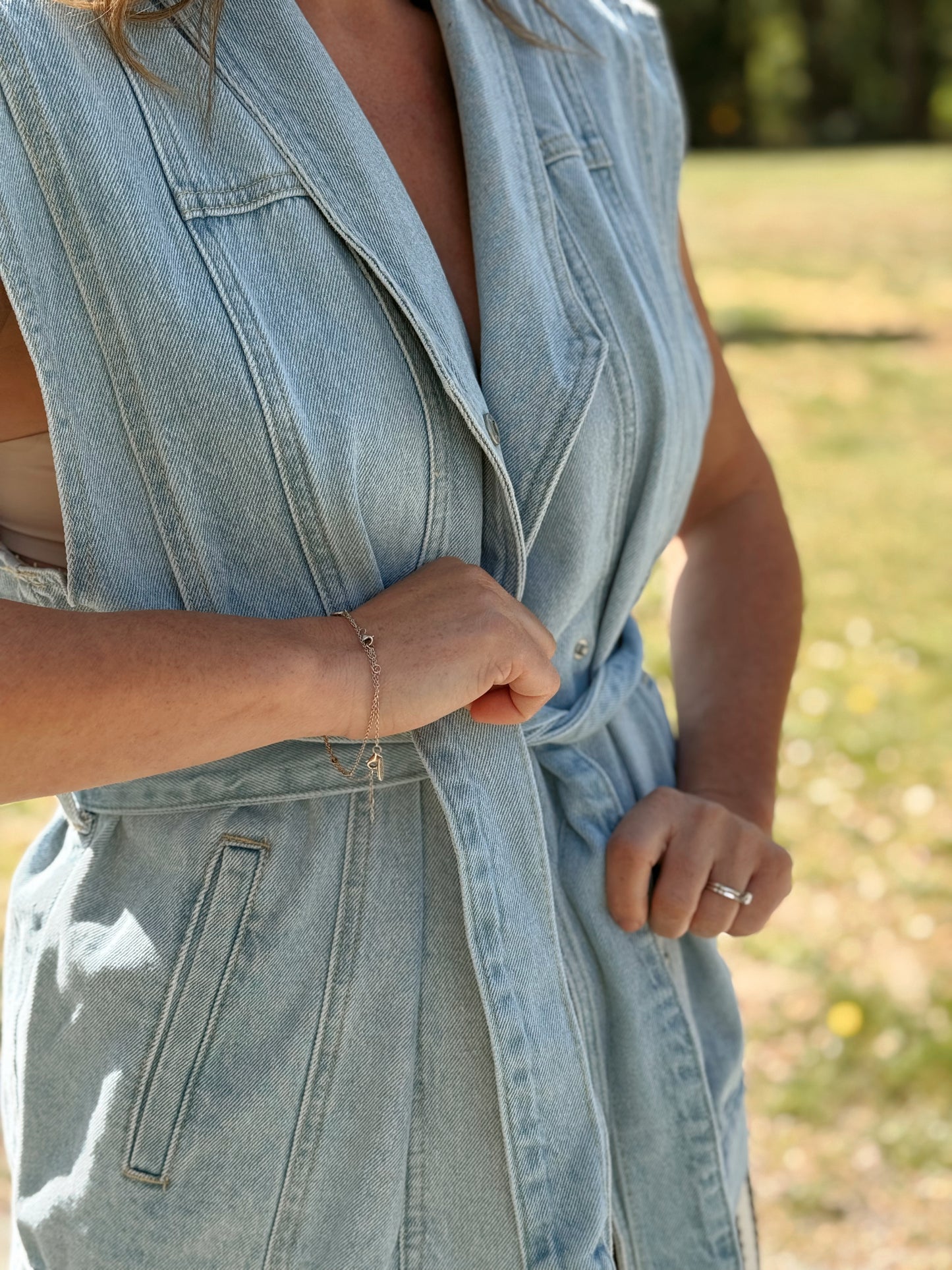 August Vest Jeans