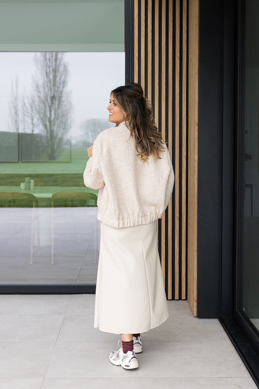 Stelle Rok Beige