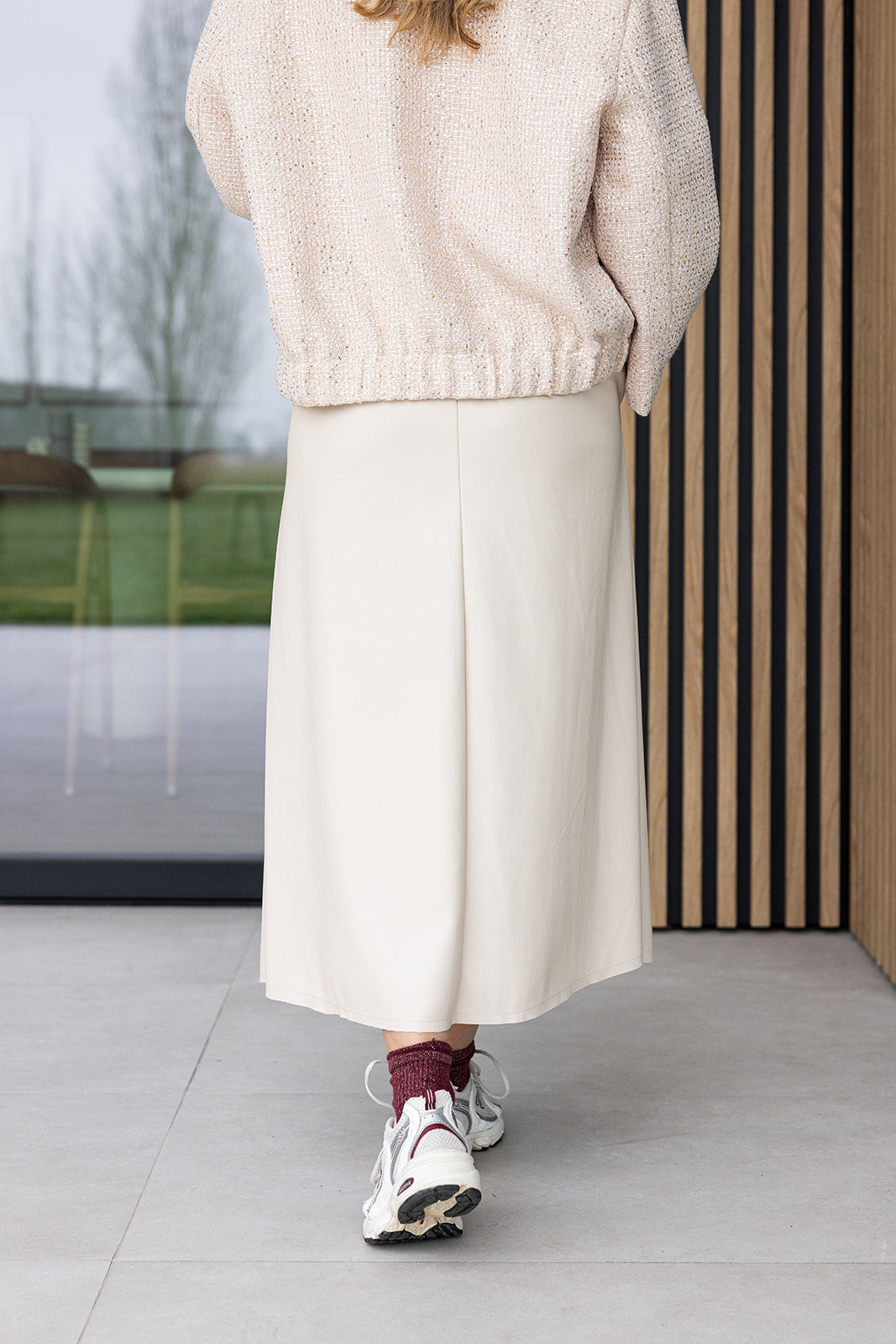 Stelle Rok Beige