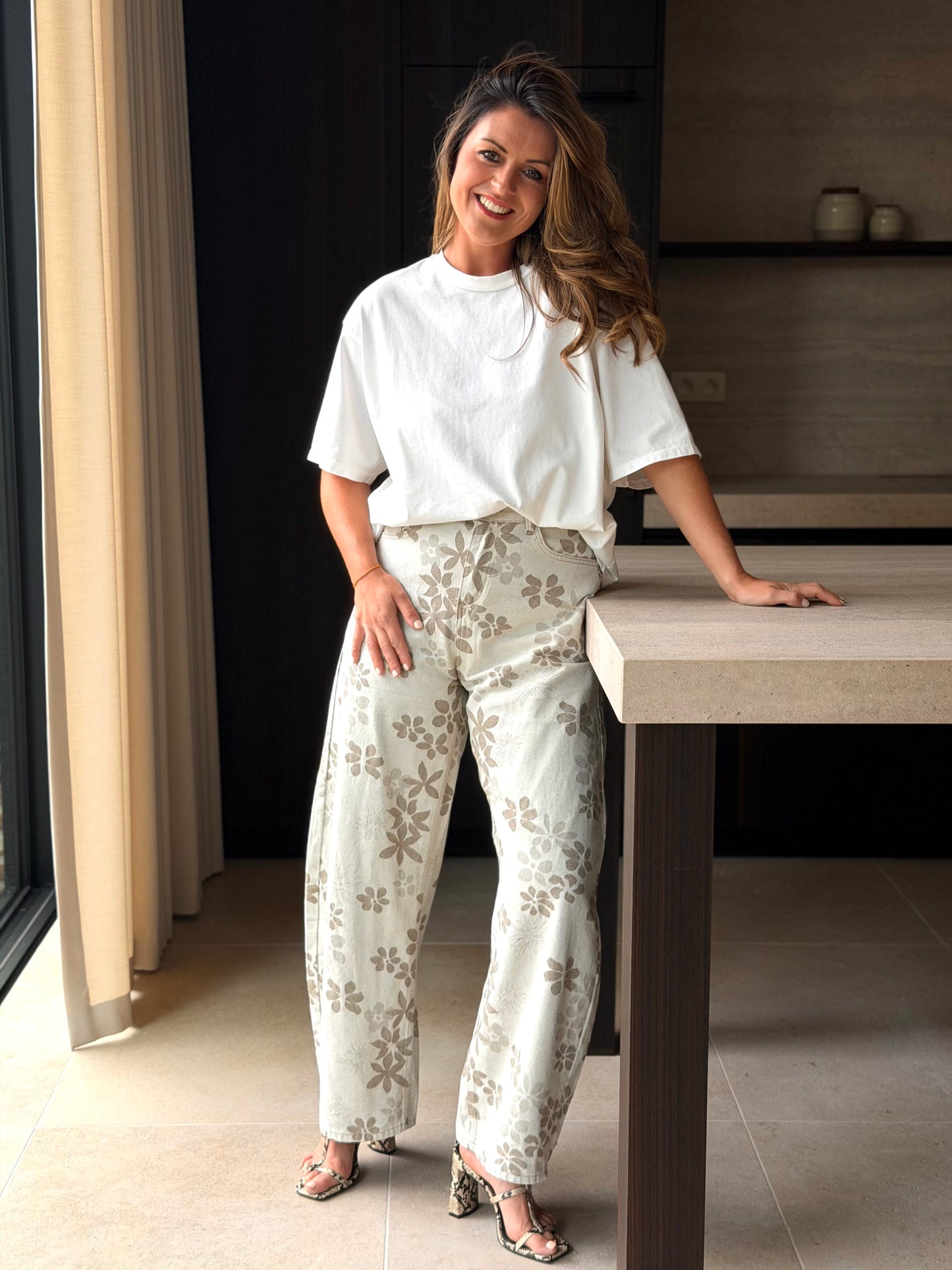 Skyler Pants Flowers