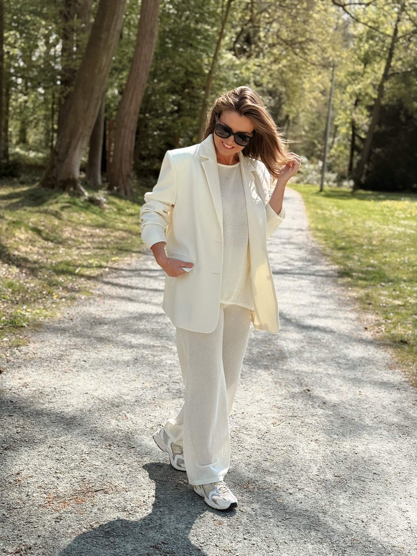Lyon Blazer Ecru