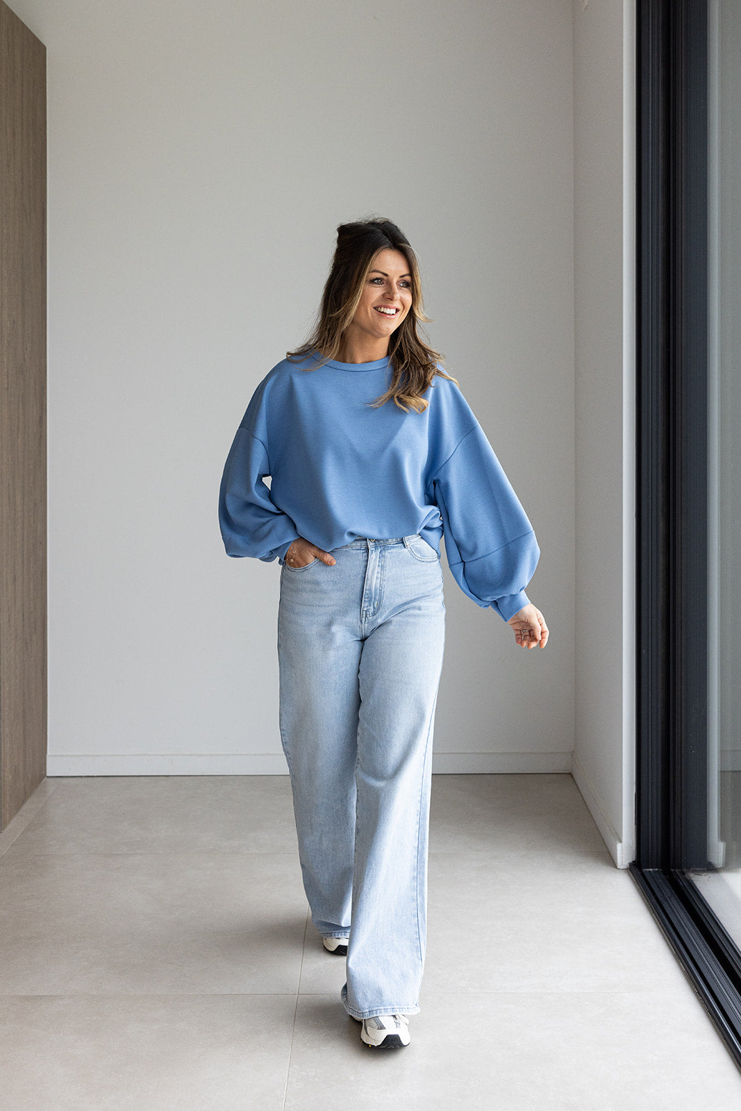 Luna Sweater Blauw