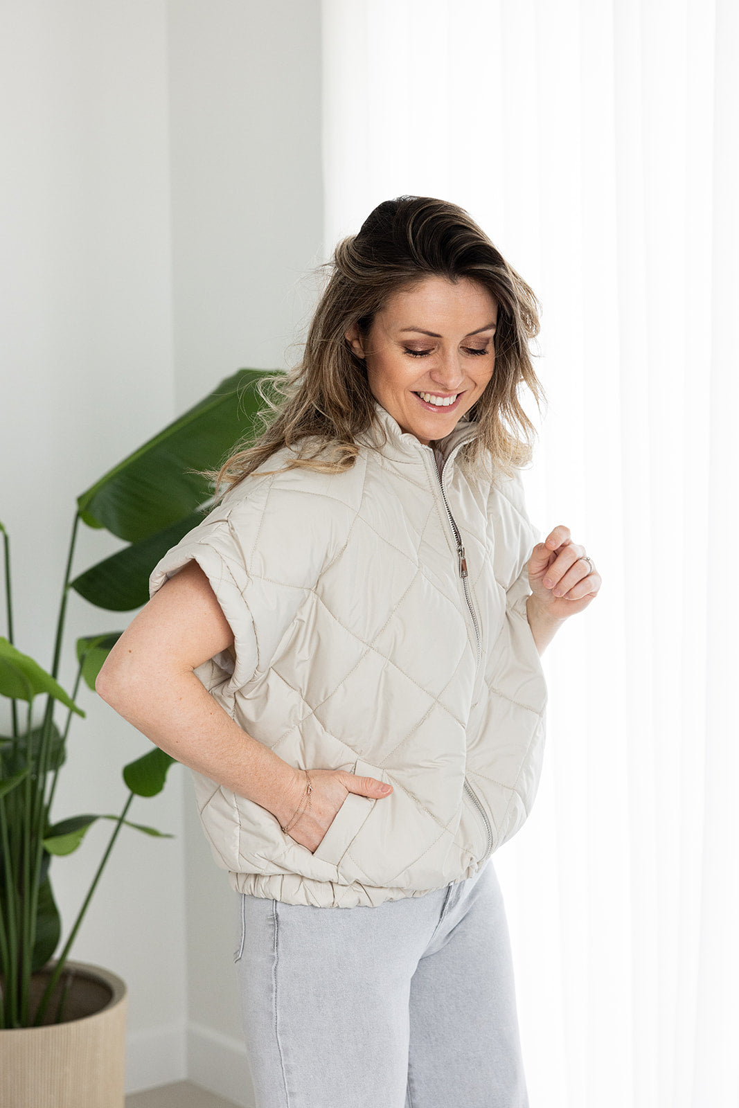 Ruby Jacket Beige