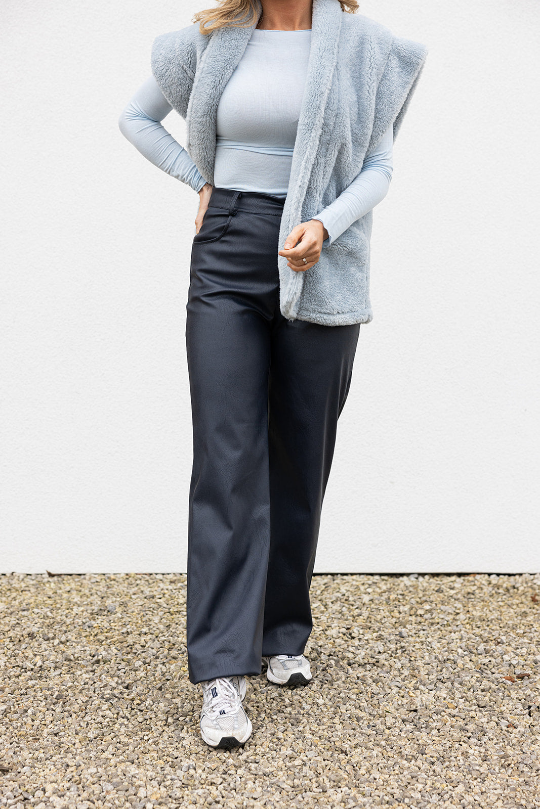Amari Pants Donkerblauw