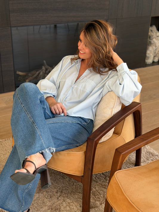 Cécile Blouse Blauw