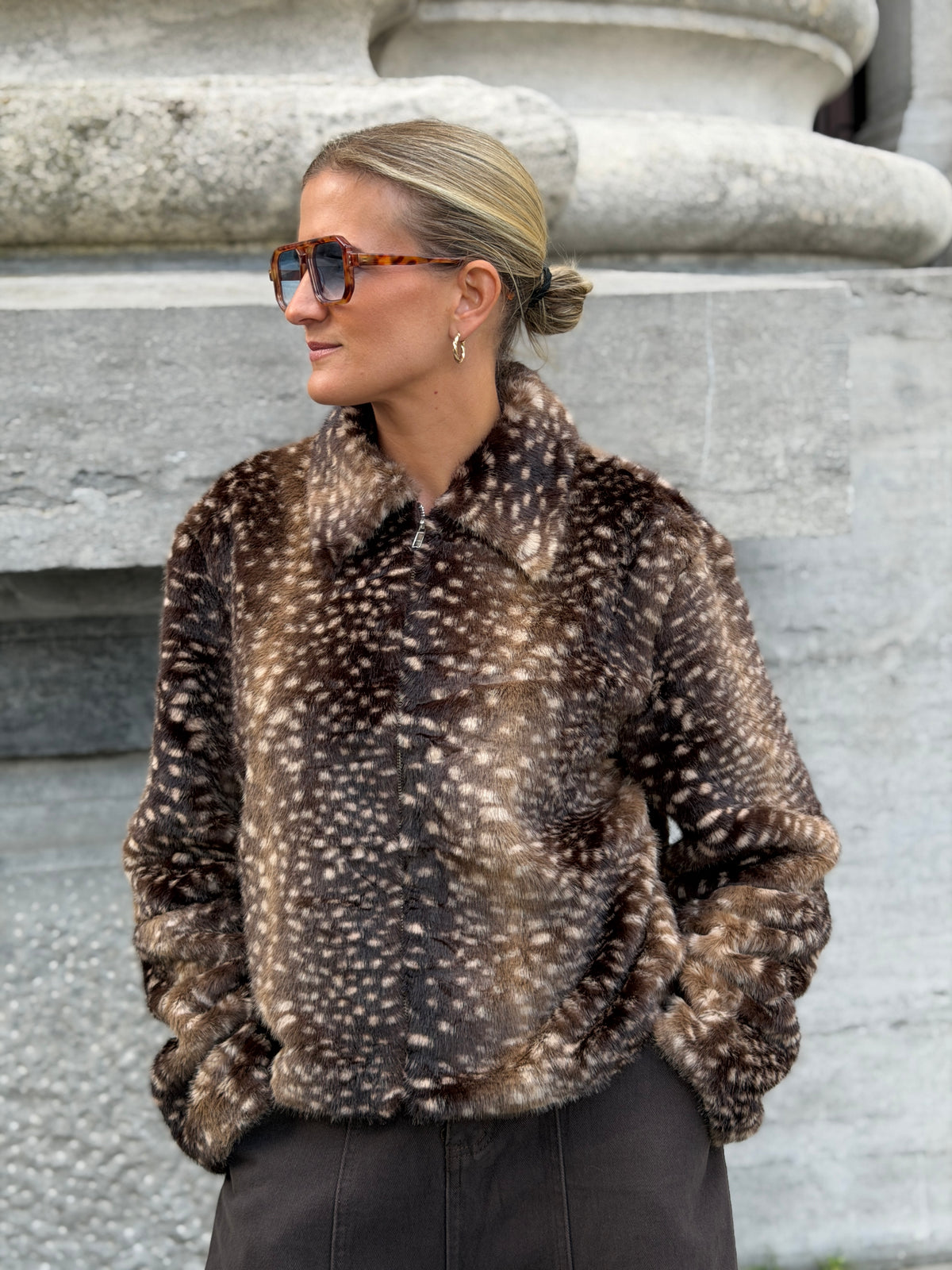 Bambi Jacket Brown