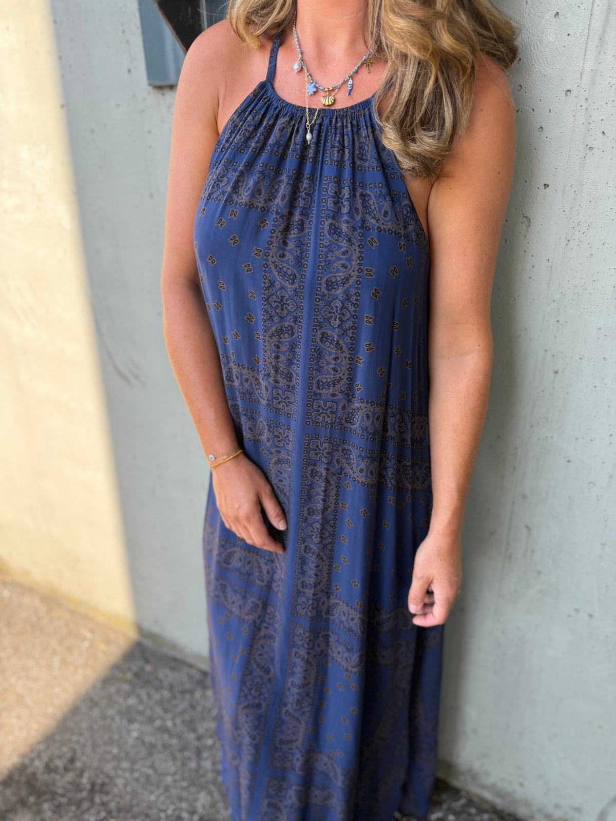 Rouby dress blauw