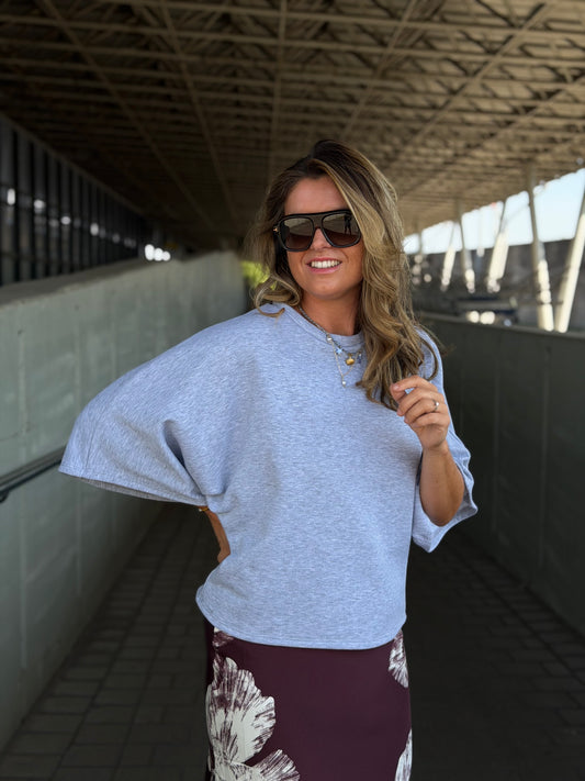 Stella Sweater t-shirt grijs