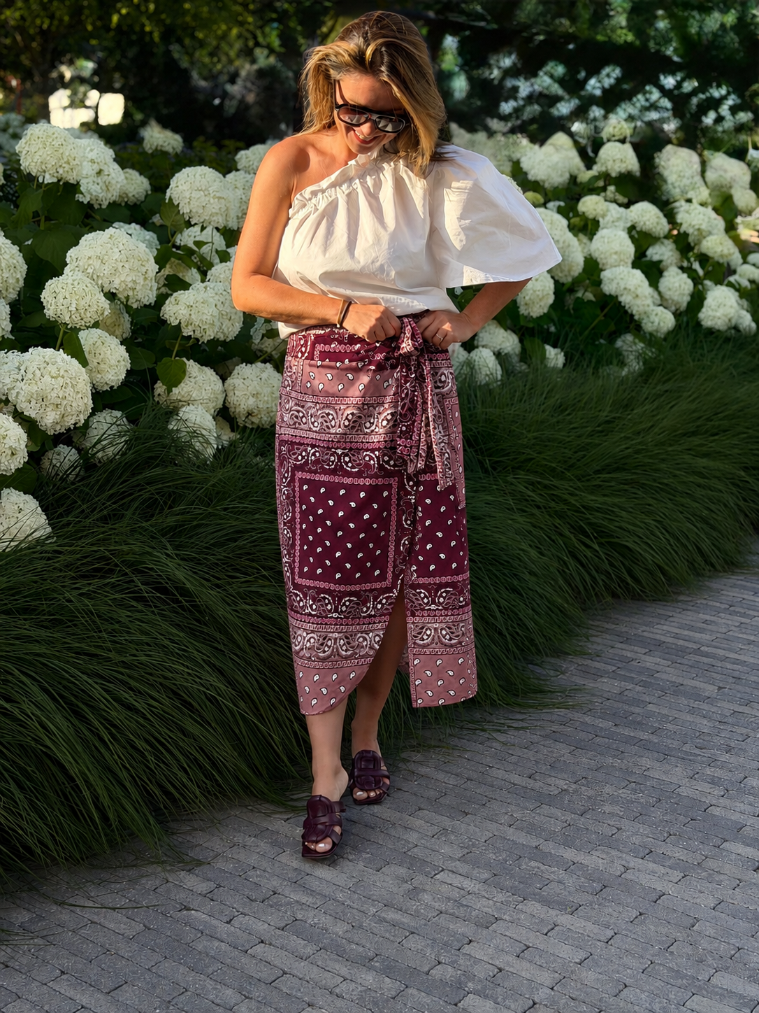 Nomé skirt Bordeaux