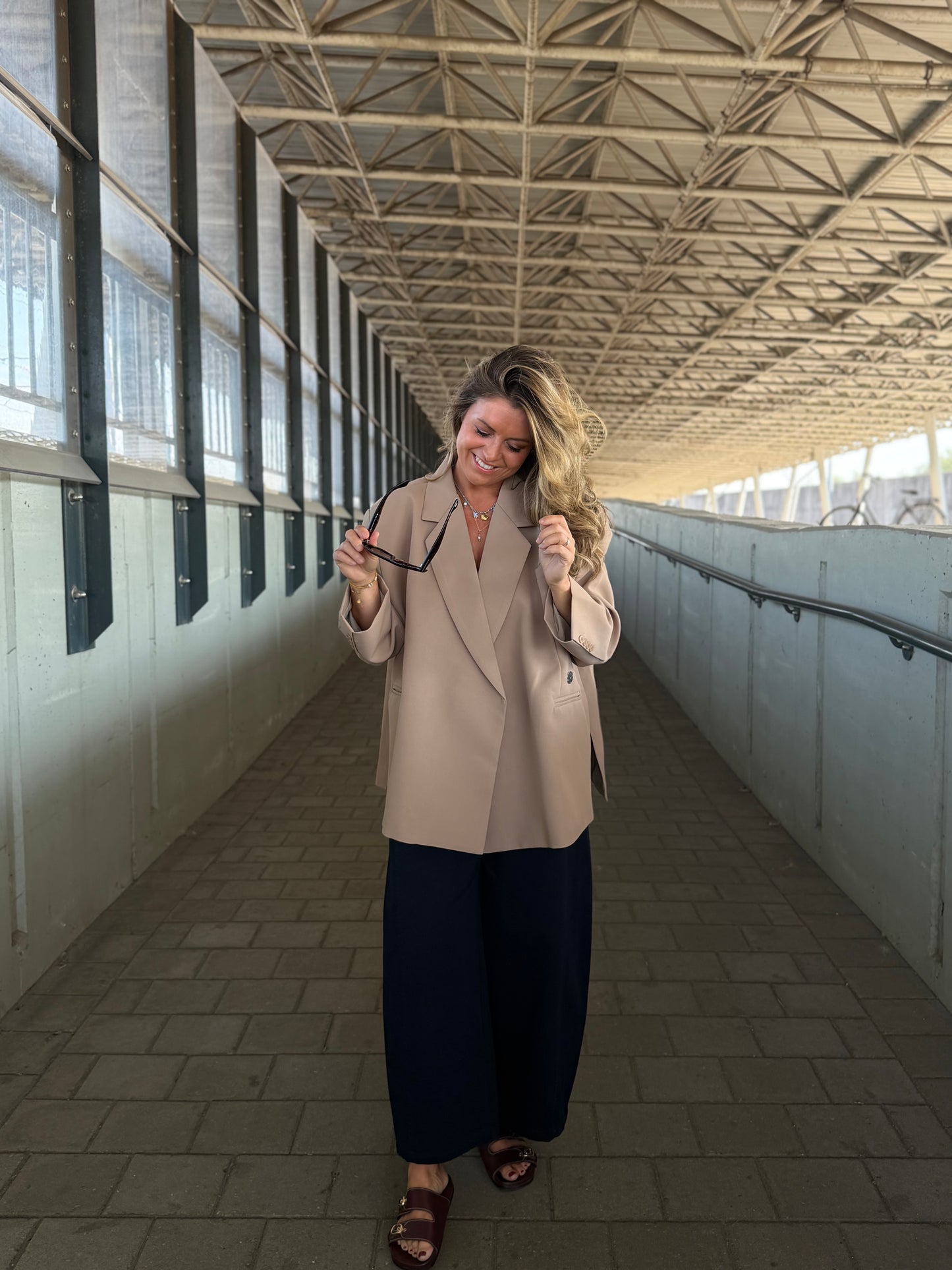 Charlie Blazer Beige