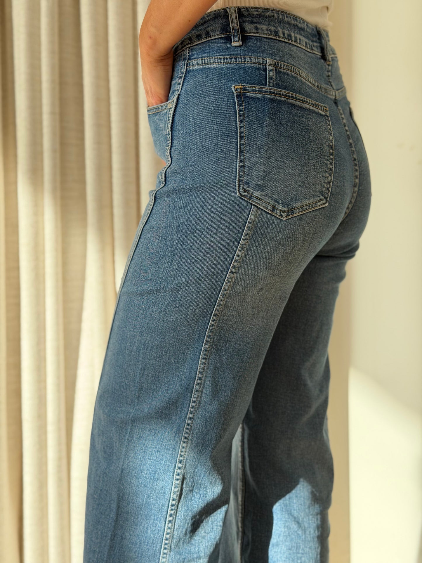 Lulu Jeans Denim Blauw