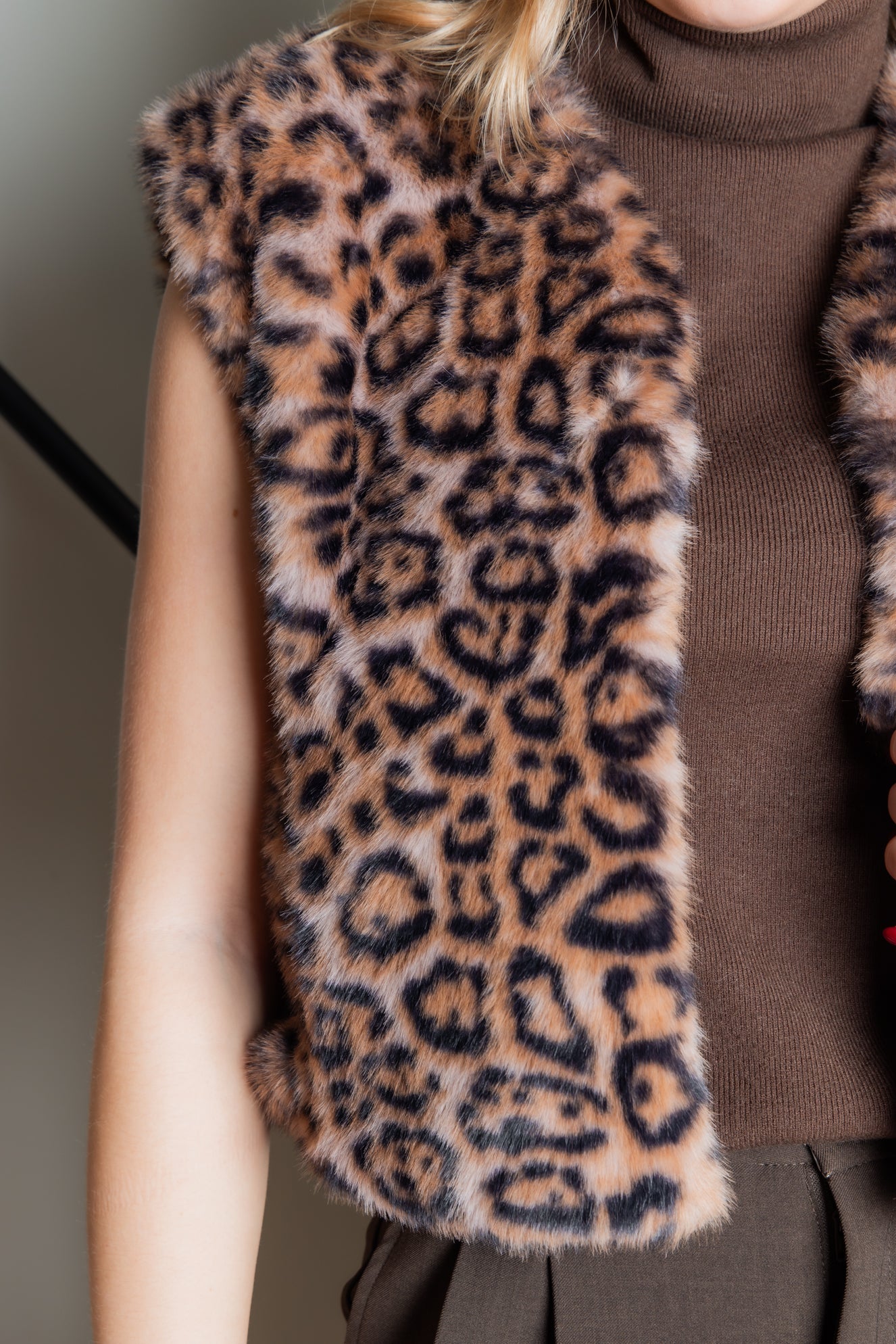 Naomi Gilet Leopard