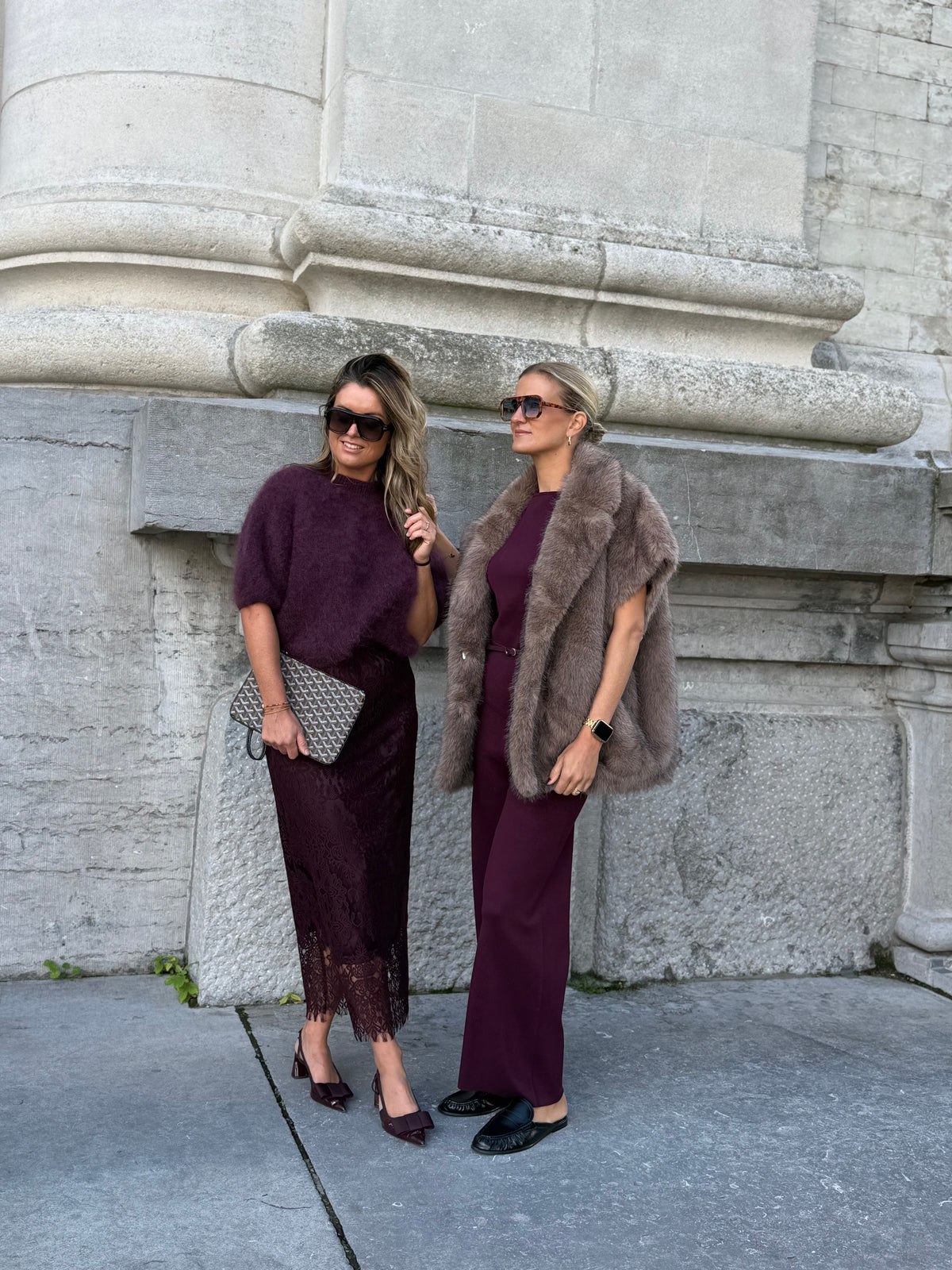 Noemie Home set  plum