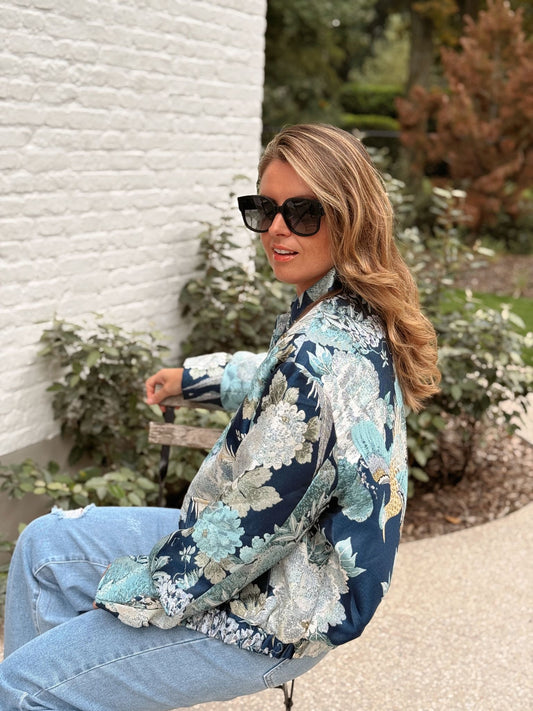 Babette Bomber Blauw