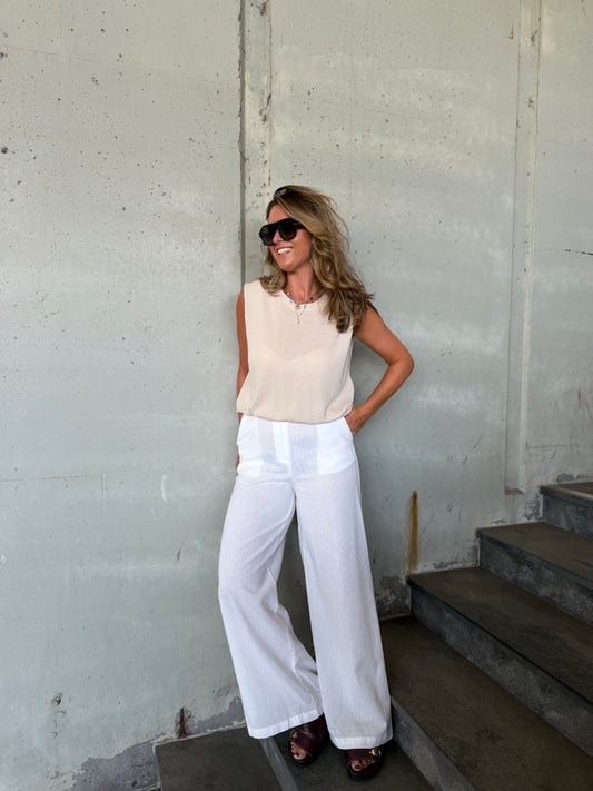 Ginger Broek Wit