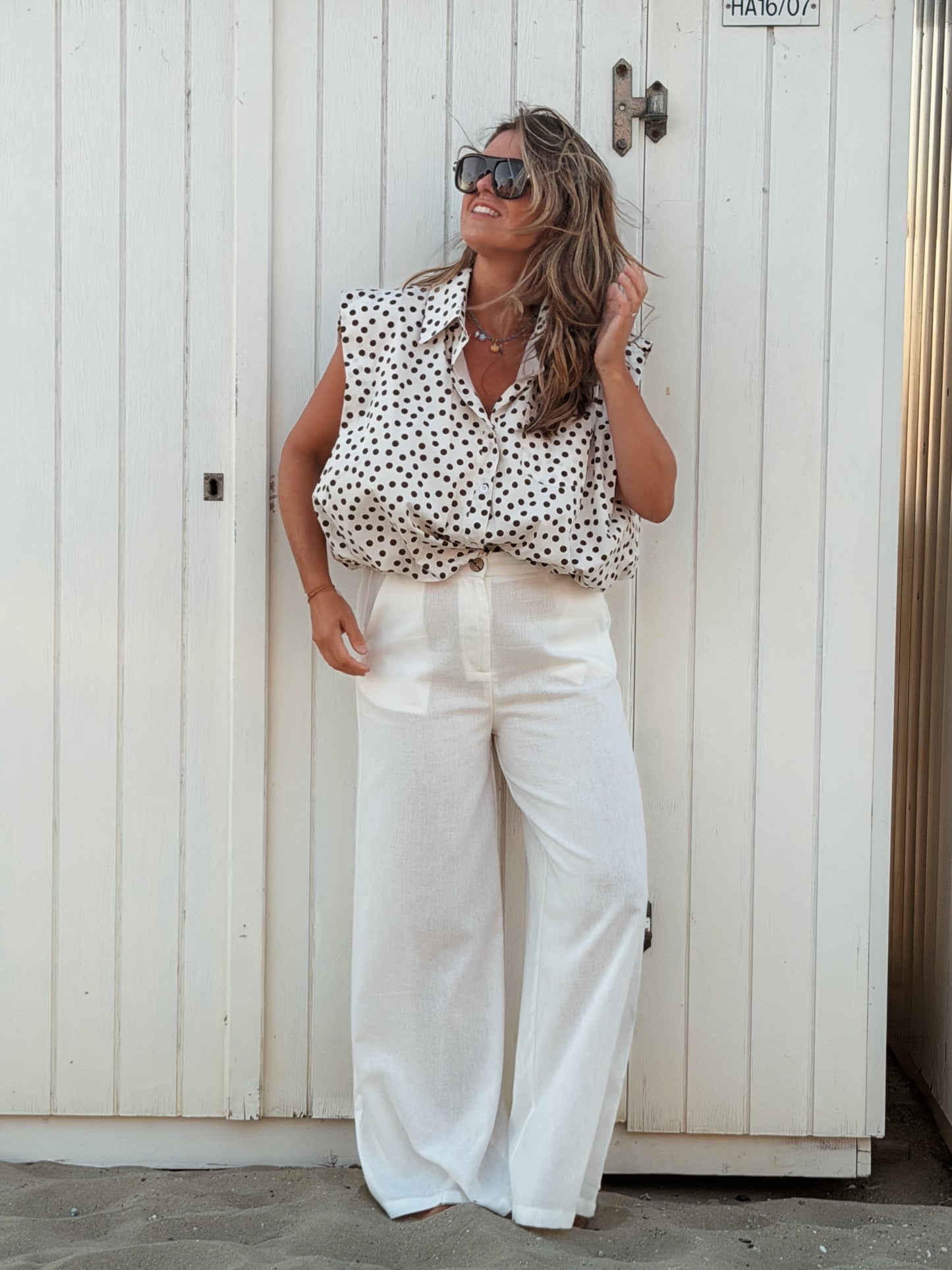 Ginger Broek Wit