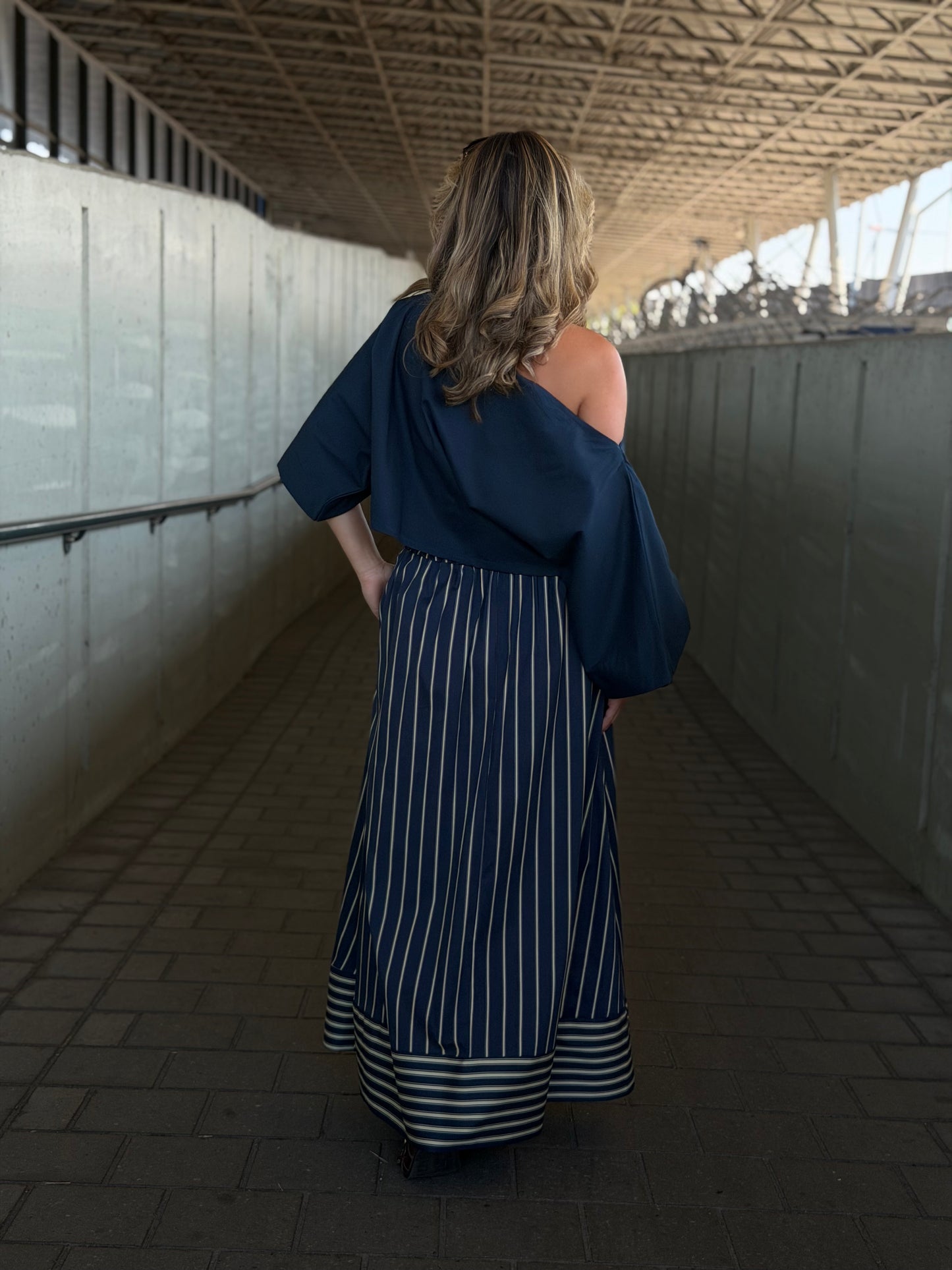 Perla Rok strepen navy