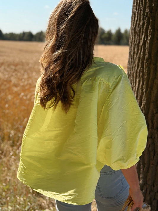 Lio Blouse Geel