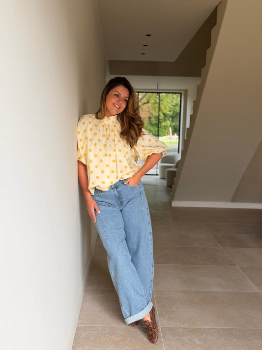 Airey Blouse Geel