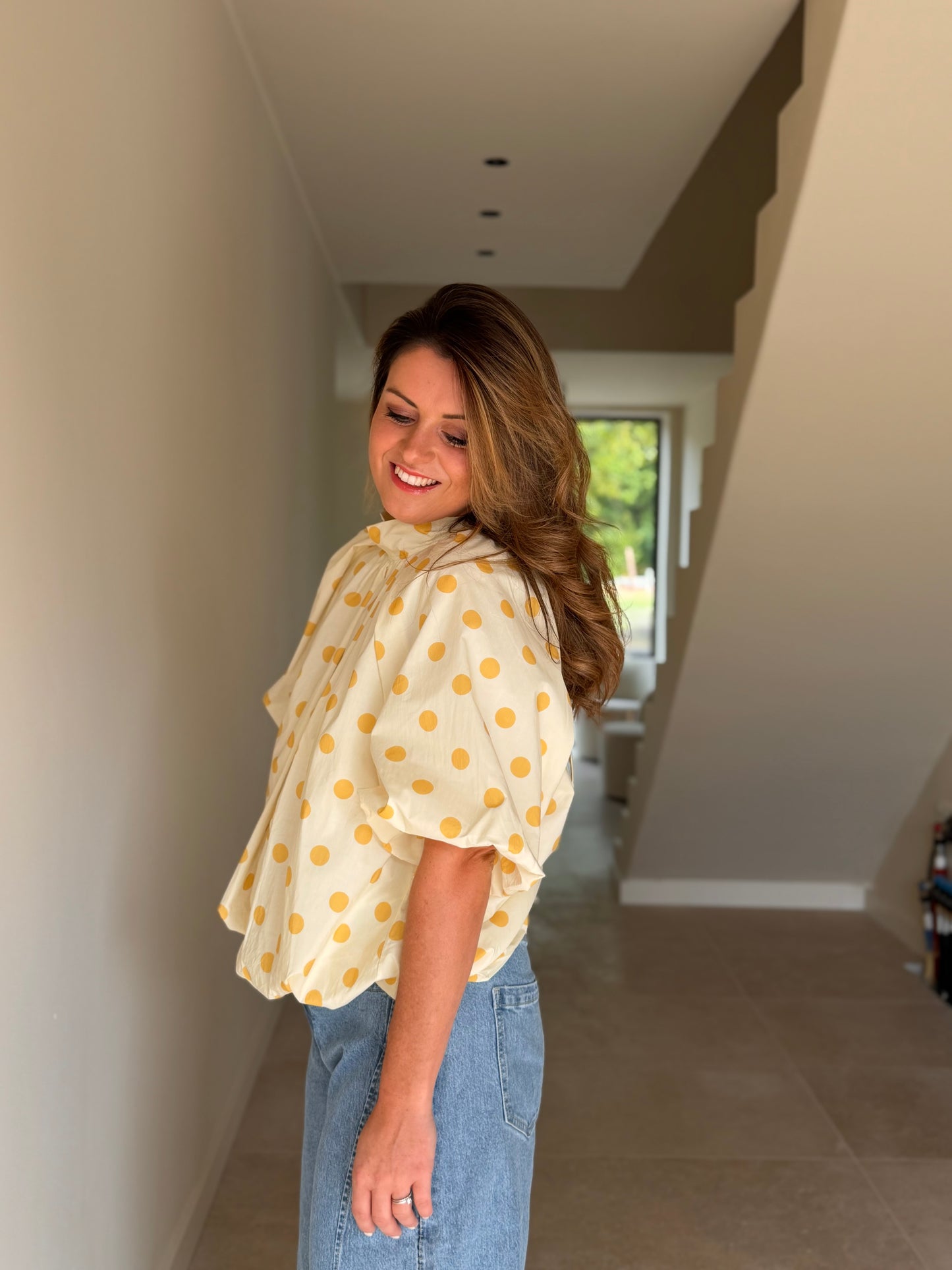 Airey Blouse Geel