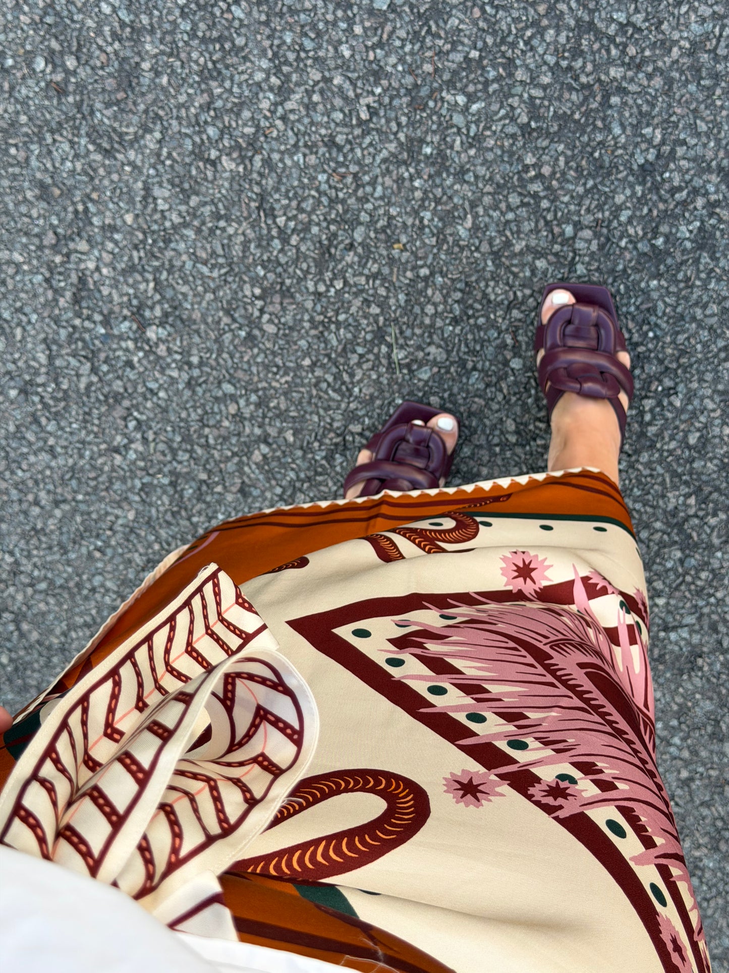 COCO skirt oranje