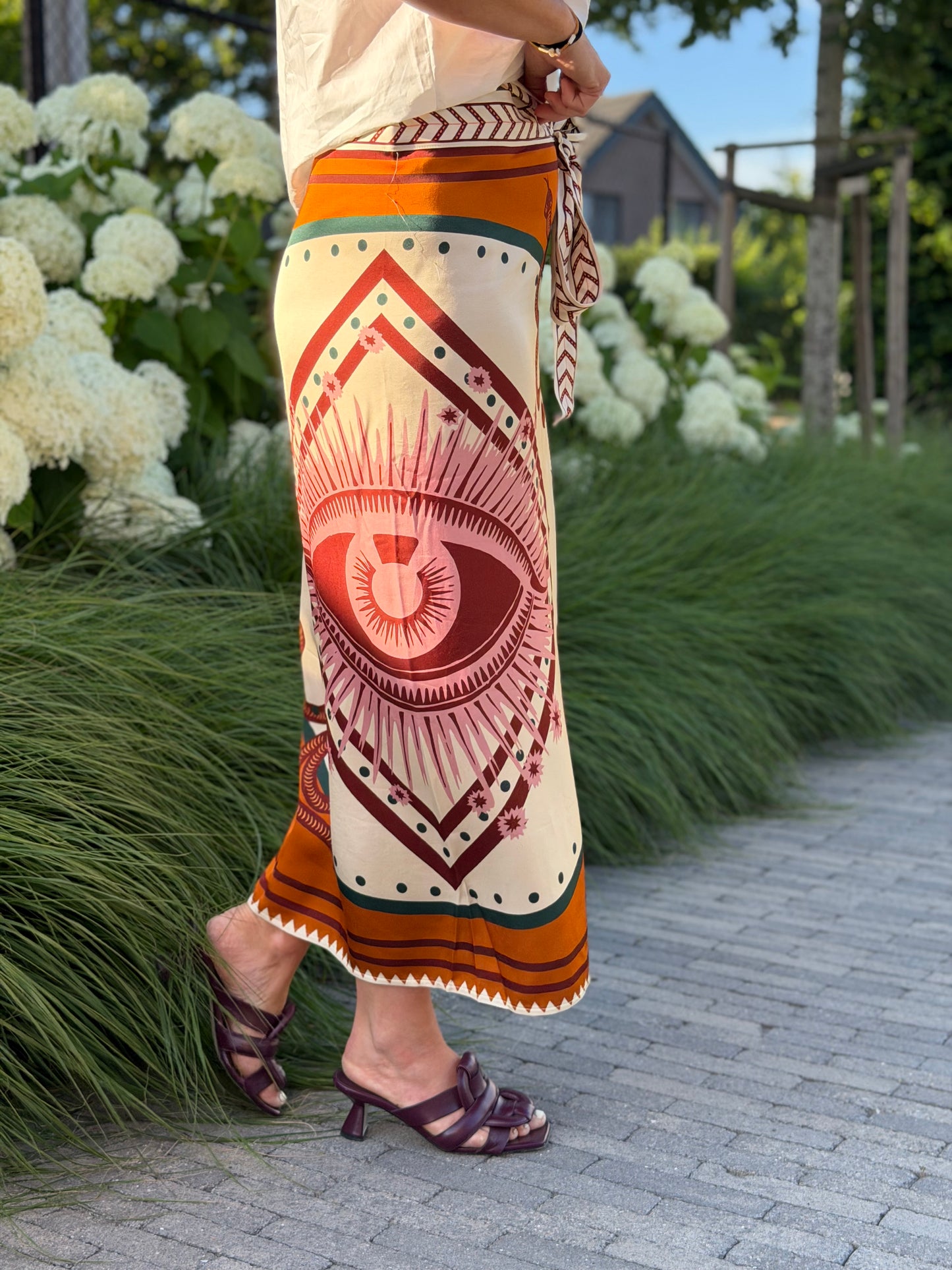 COCO skirt oranje