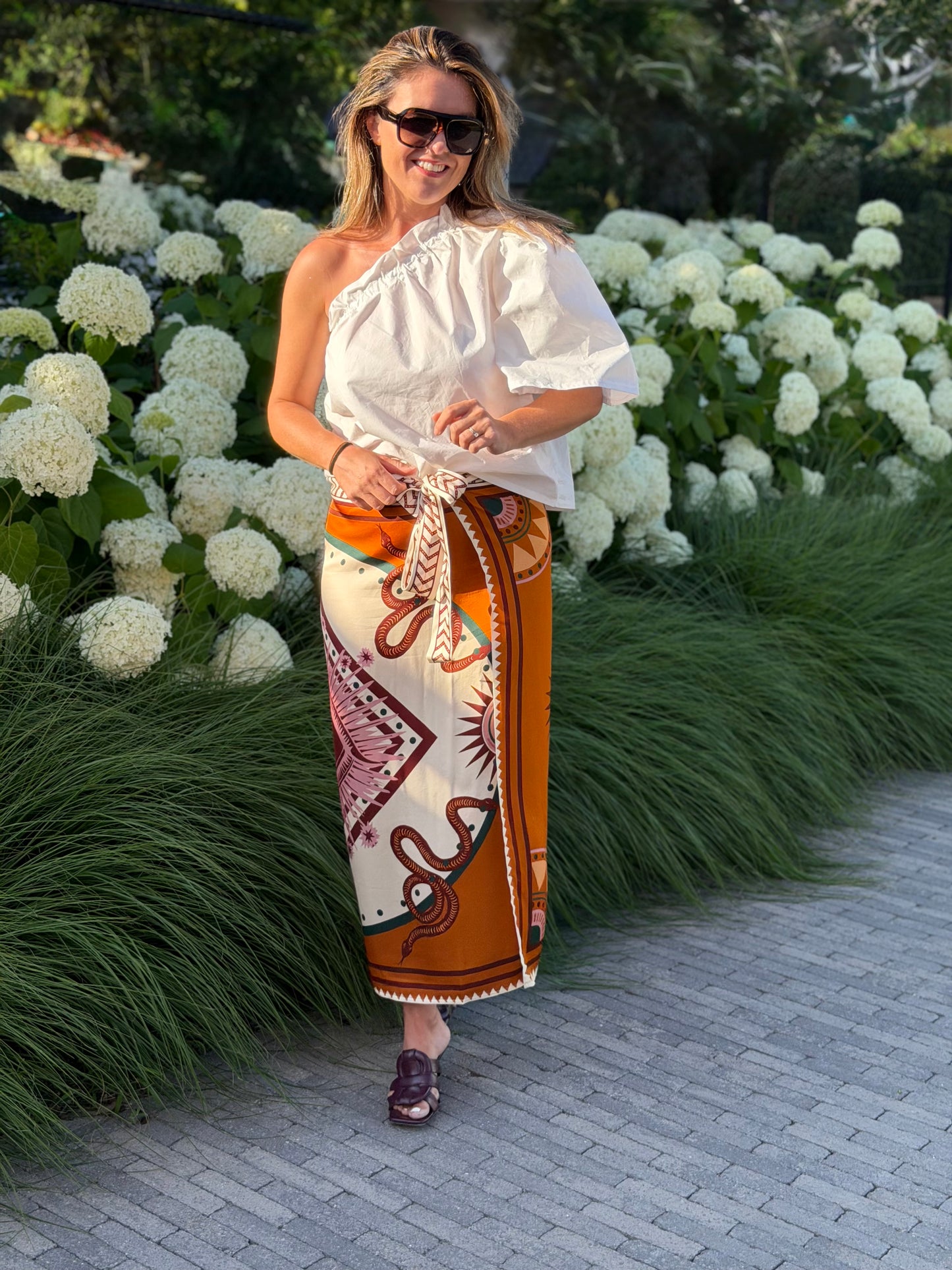 COCO skirt oranje